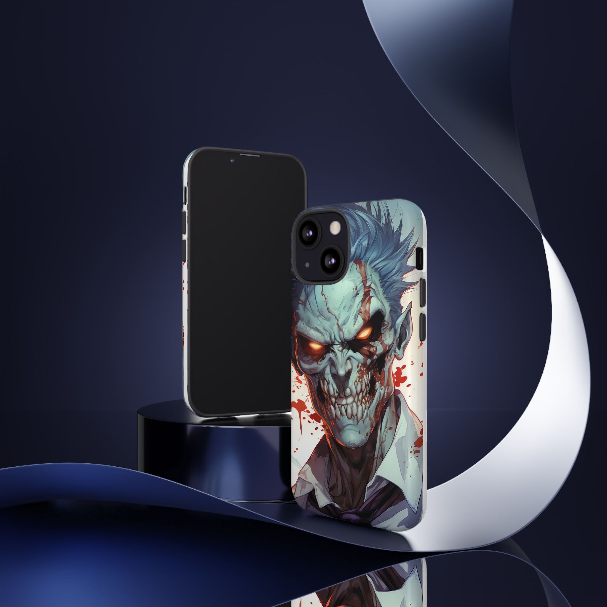 Zombie Elegance Hexagon iPhone Case