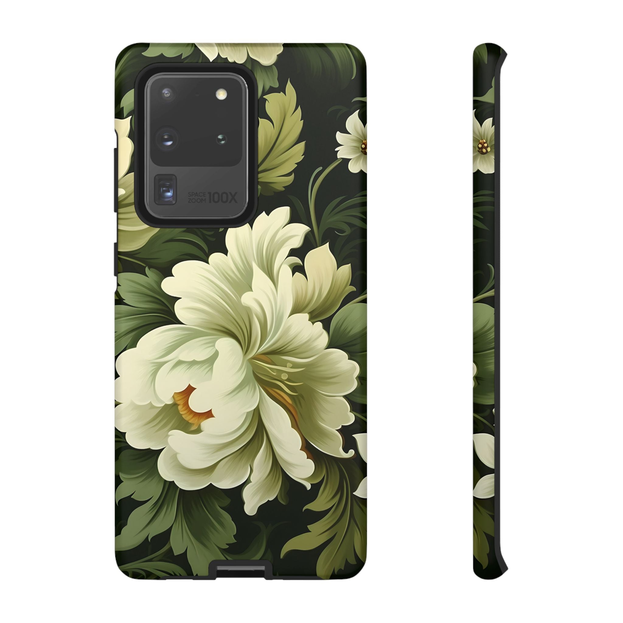 Opulent Floral Samsung Case - Dark Green