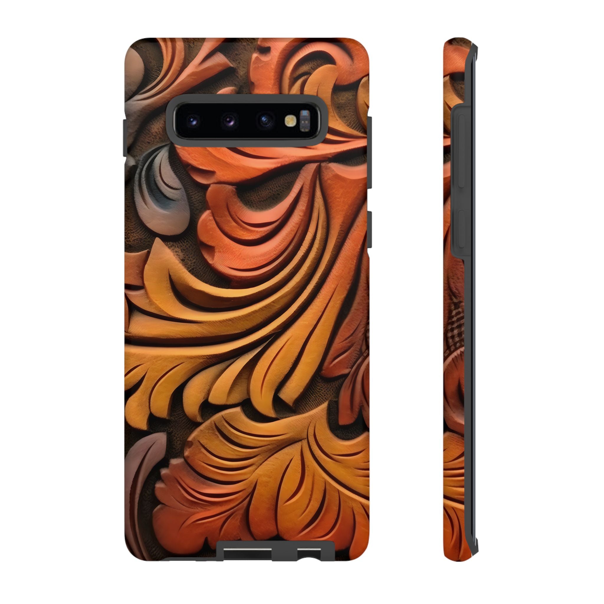 Art Nouveau Leather Samsung Case