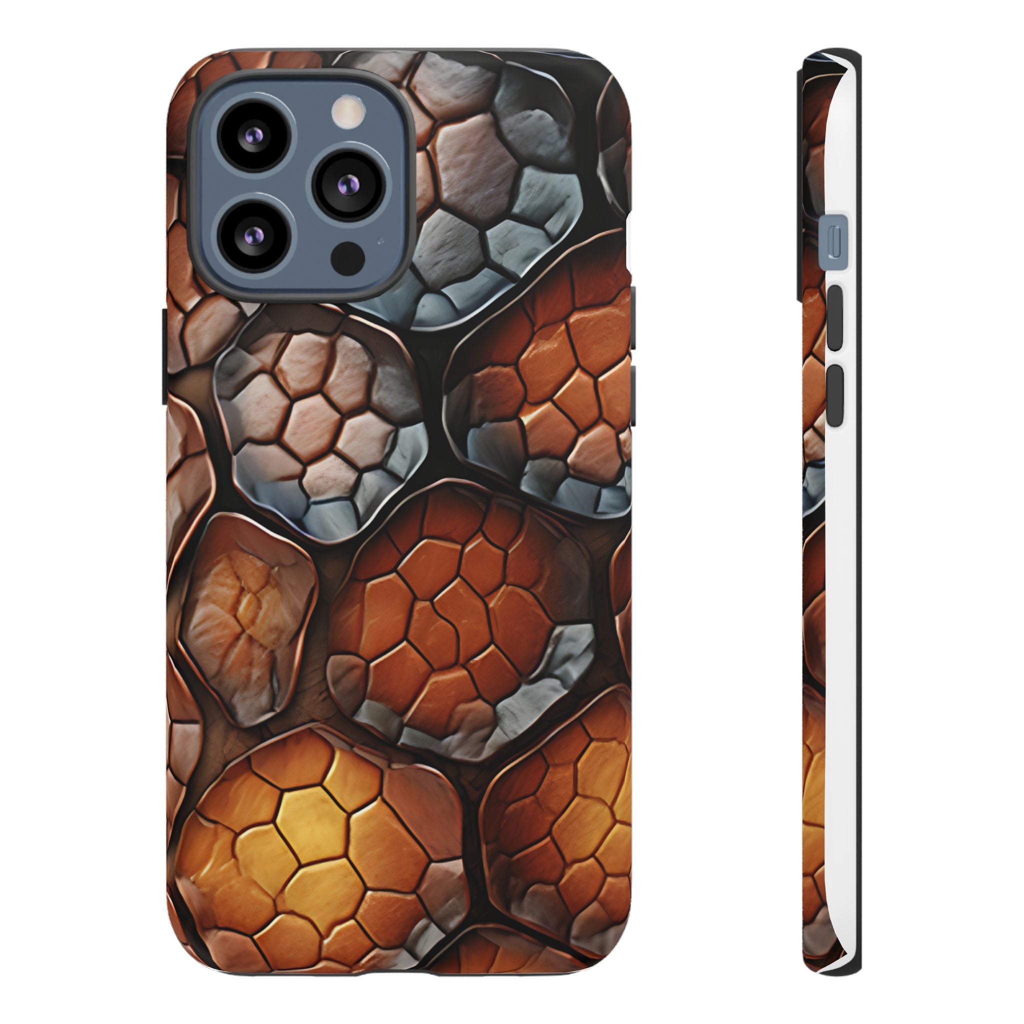 Reptilian Scales iPhone Case - 3D Texture