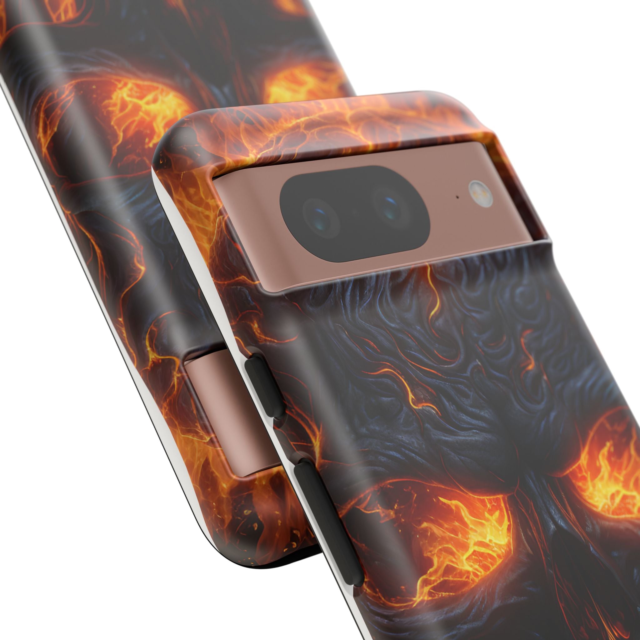 Fiery Skull Google Pixel Case (All Models)