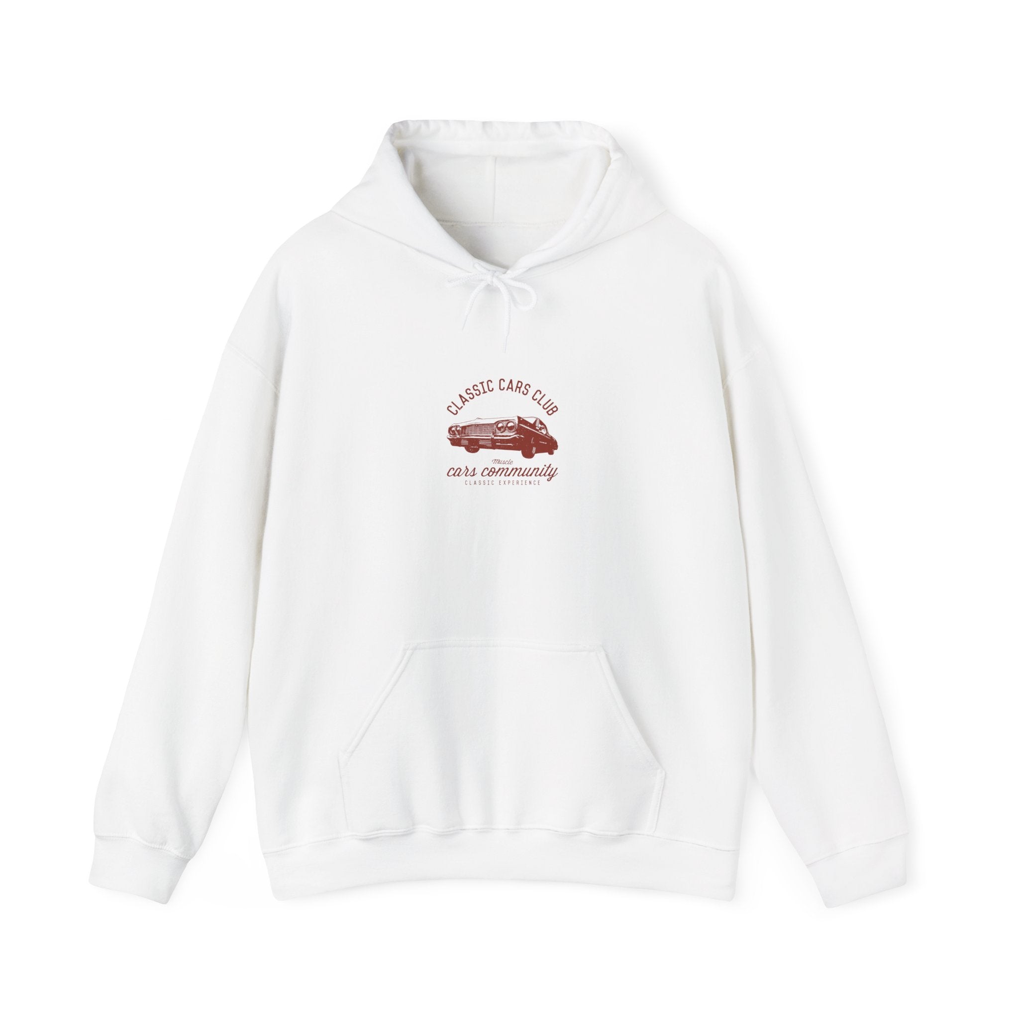 Classic Cars Club Muscle Car Hoodie