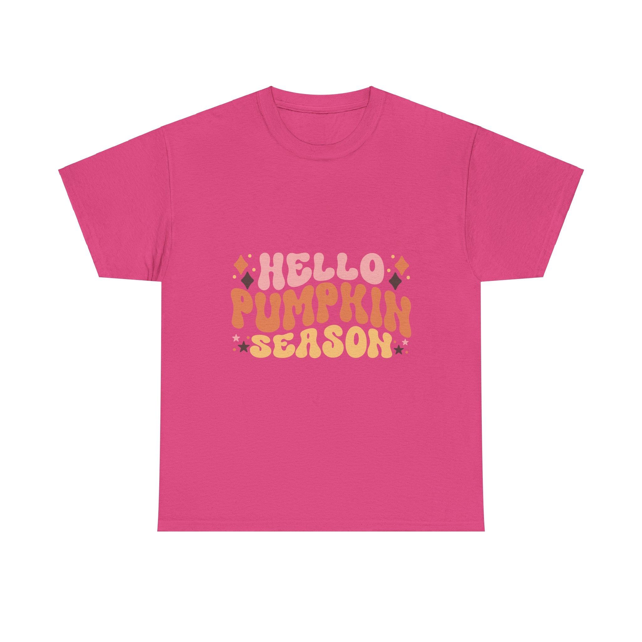 Hello Pumpkin Season Retro Thanksgiving Tee