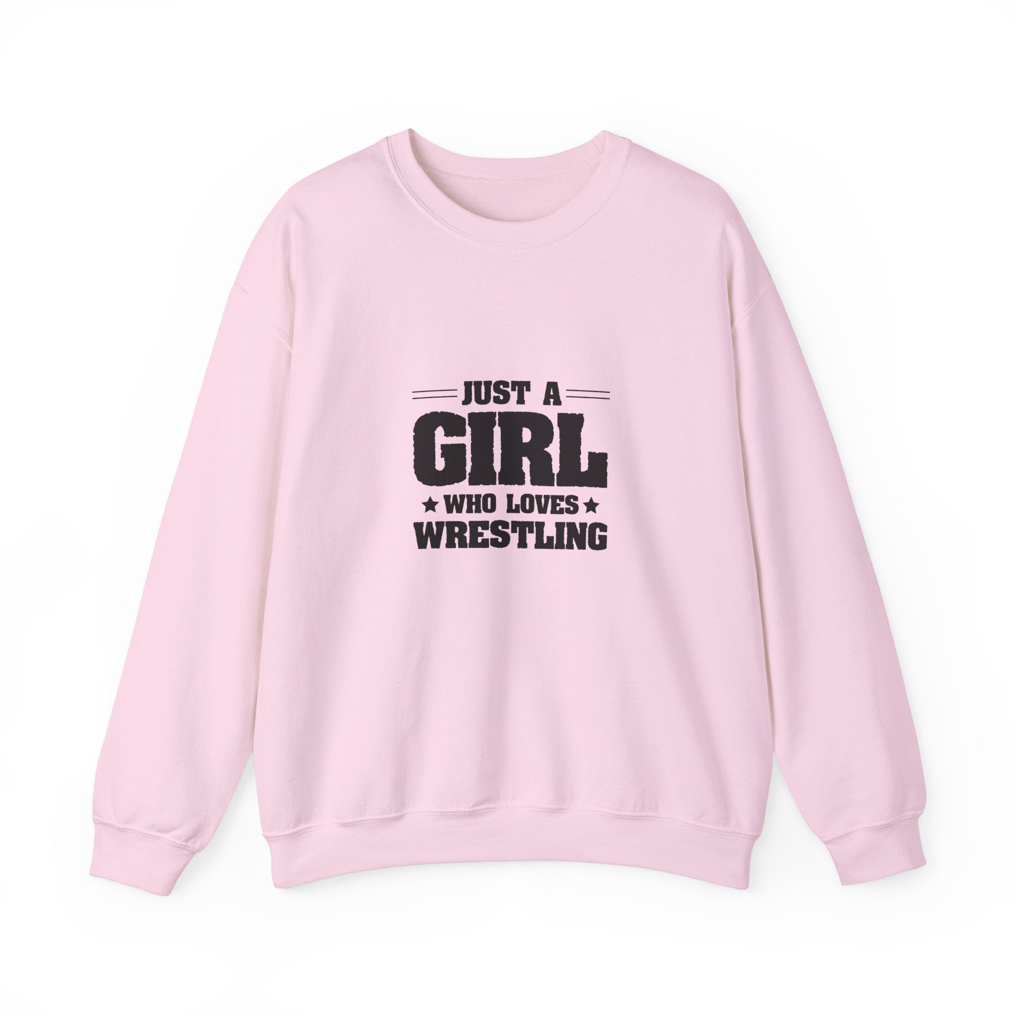 Just A Girl Who Loves Wrestling Sweatshirt