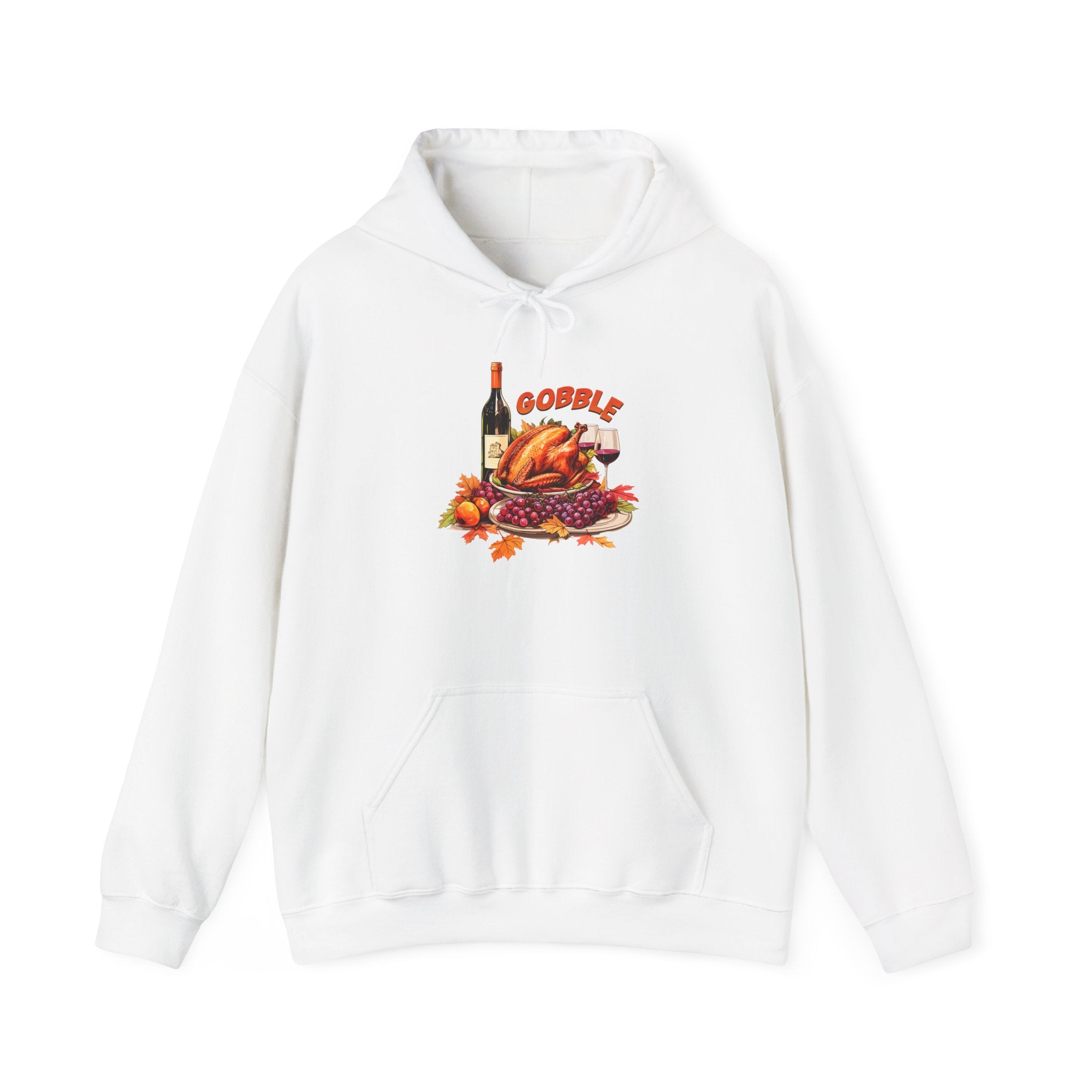 Gobble 'Til You Wobble Thanksgiving Hoodie