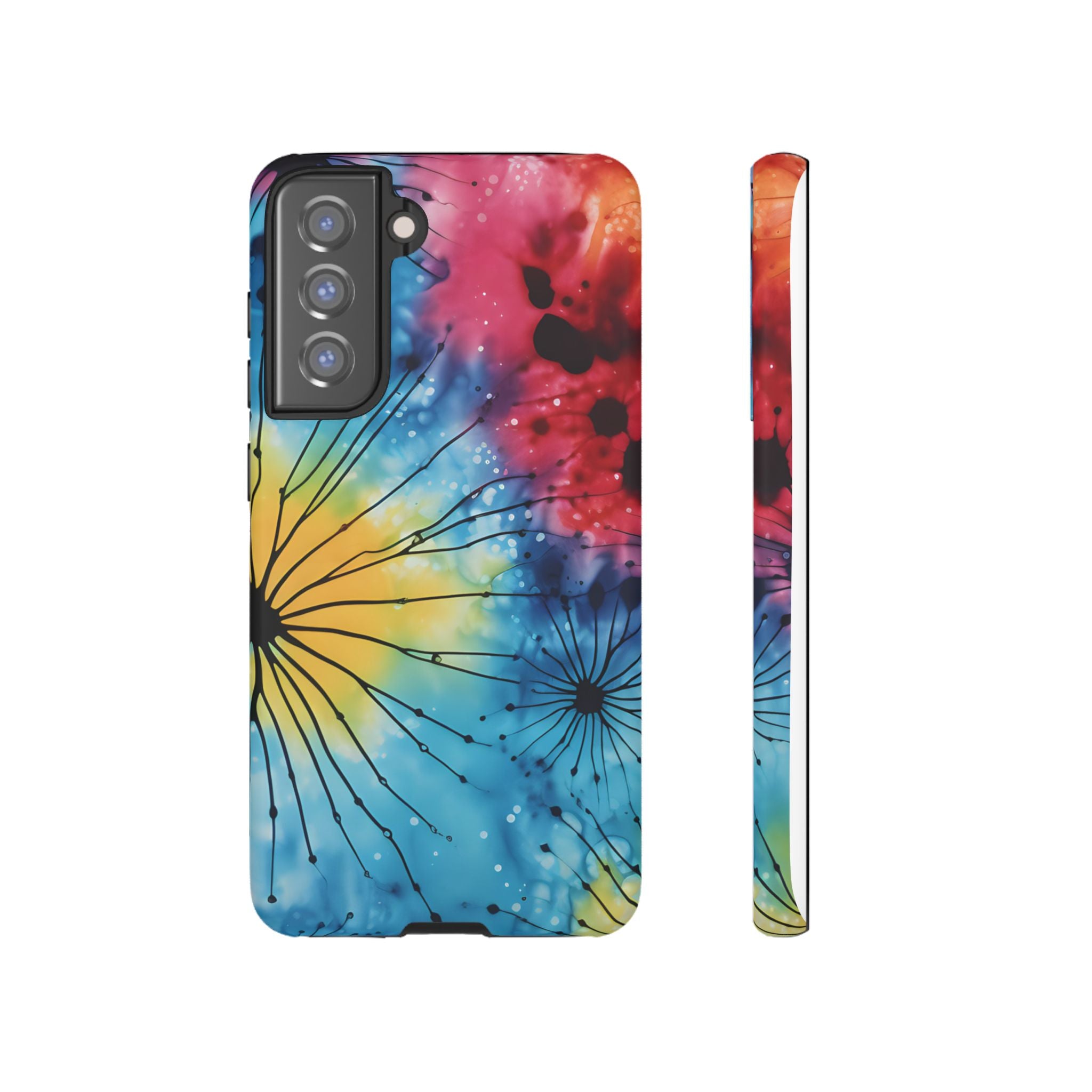 Cosmic Bloom Abstract Samsung Case