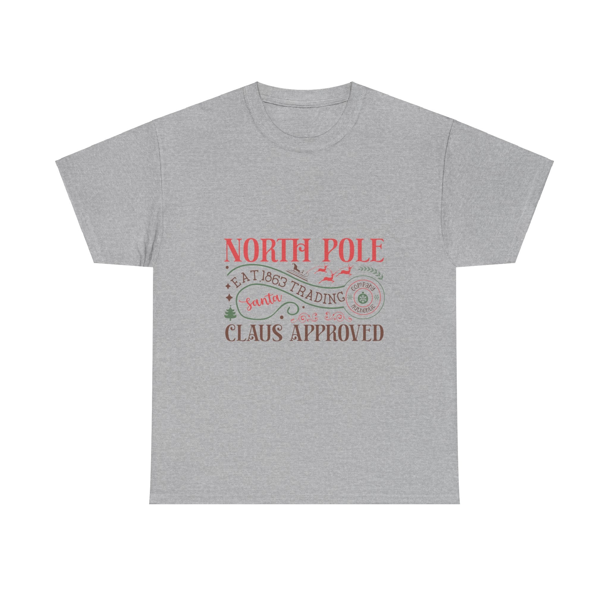 North Pole Eat.1863 Santa Claus T-Shirt