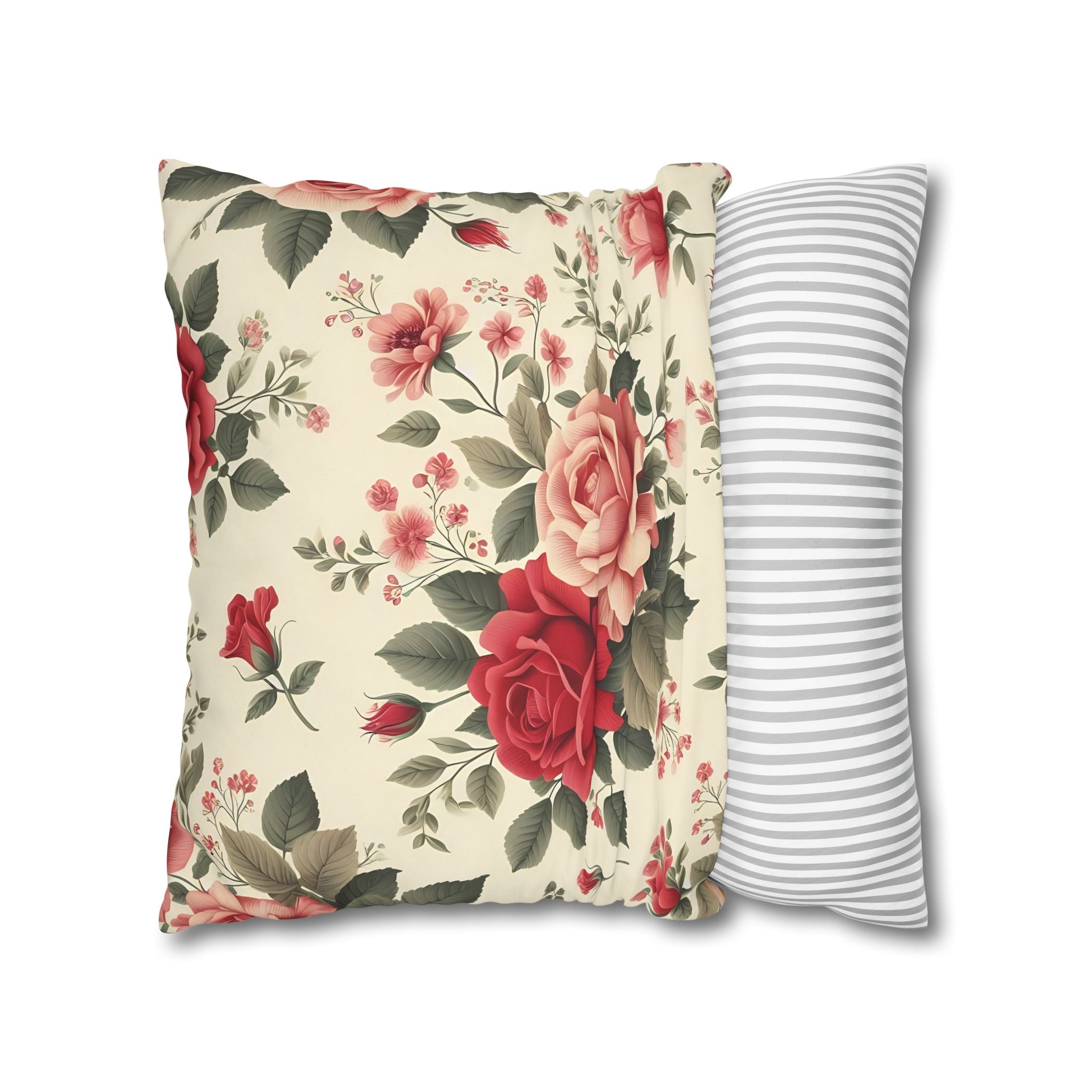 Vintage Rose Pillowcase - Floral Bedding