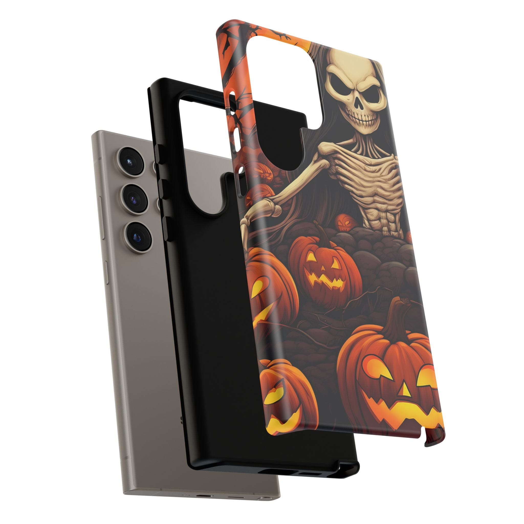 Spooky Skeleton Halloween Samsung Case