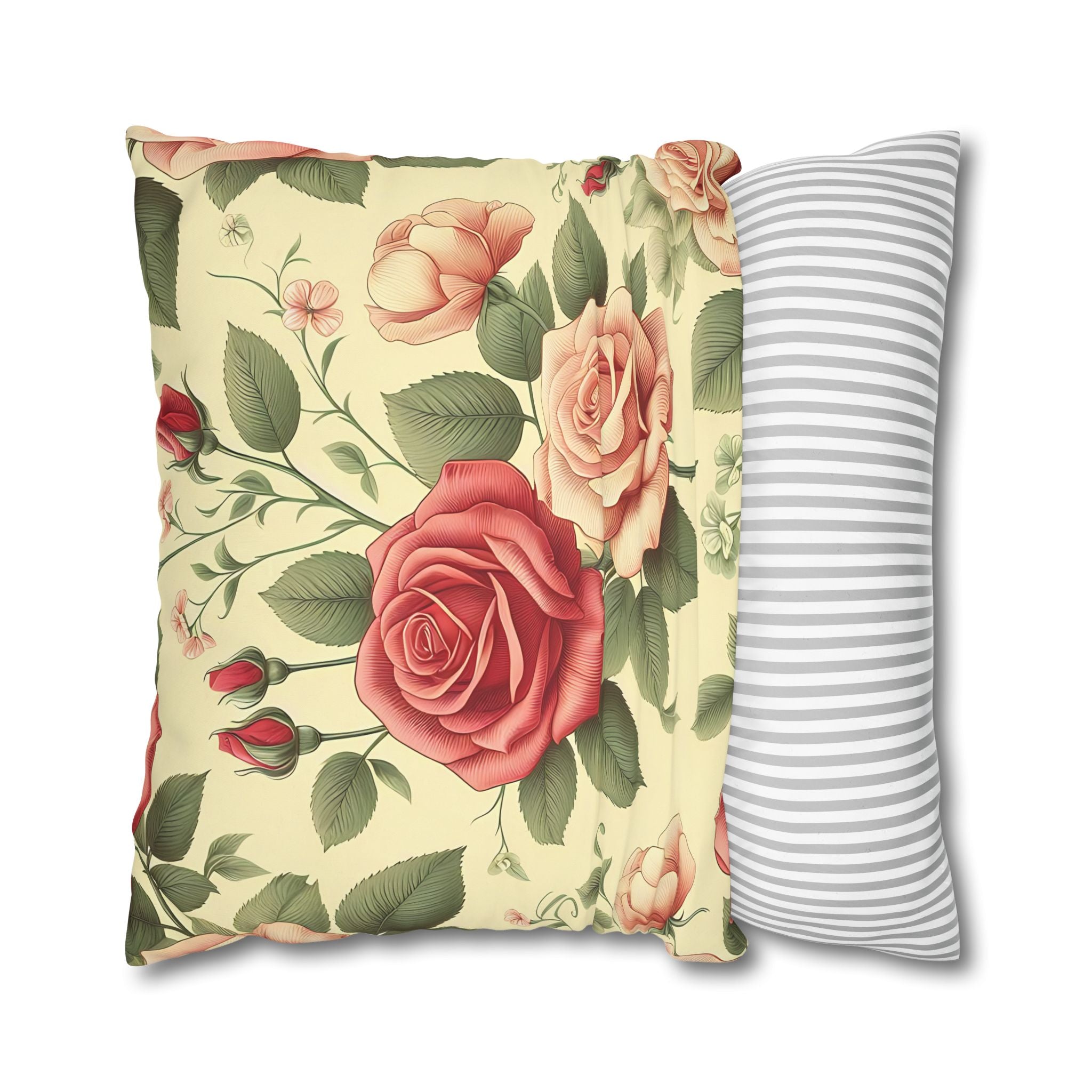 Vintage Rose Pillowcase - Floral Charm