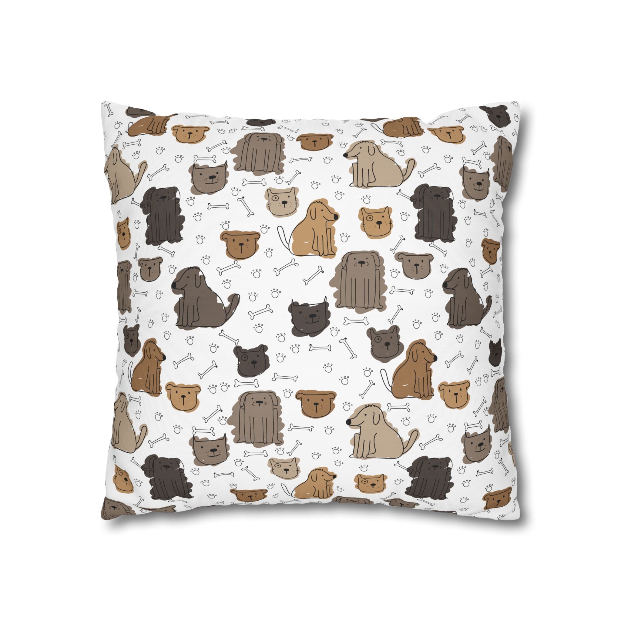 Cute Dog & Cat Pillowcase for Kids