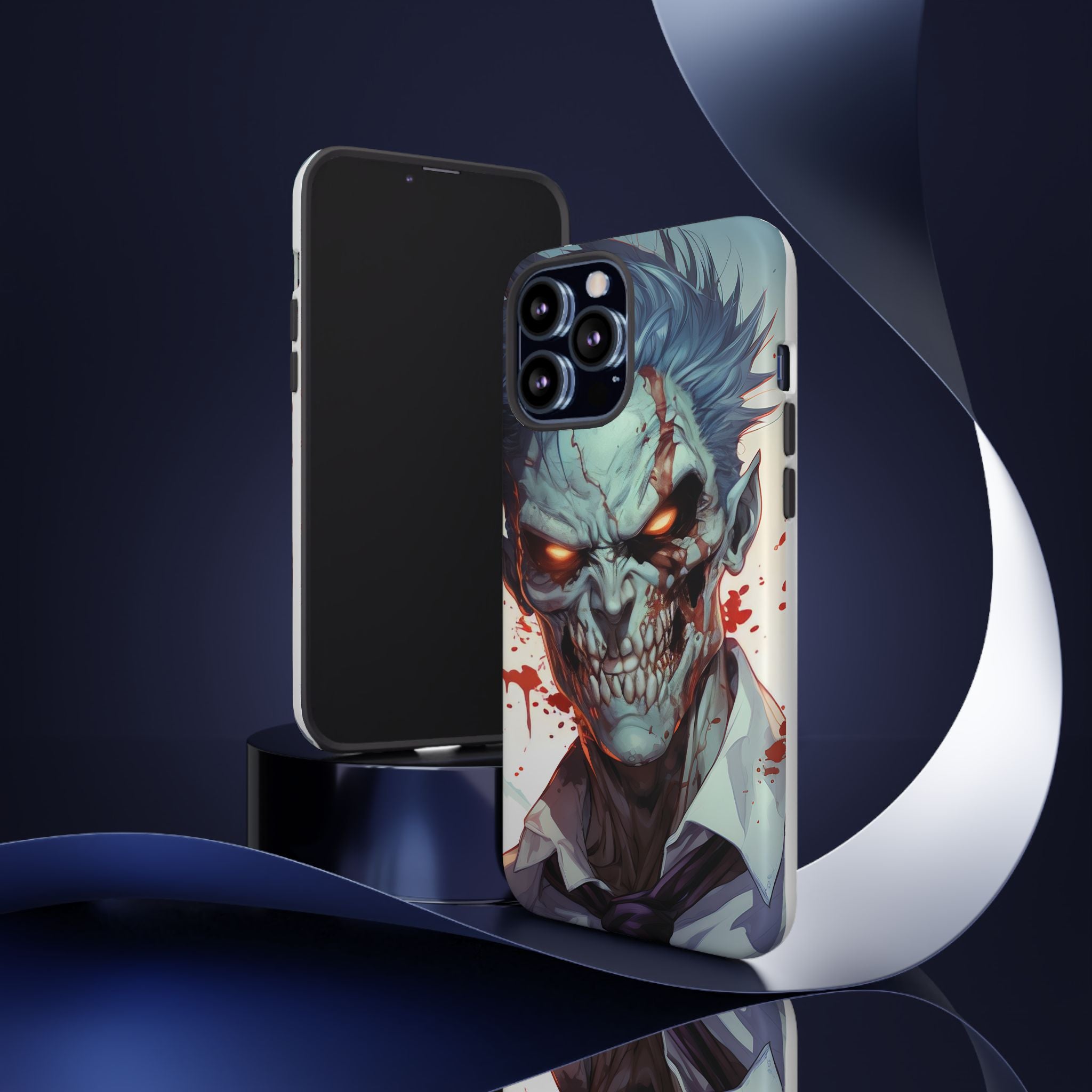 Zombie Elegance Hexagon iPhone Case