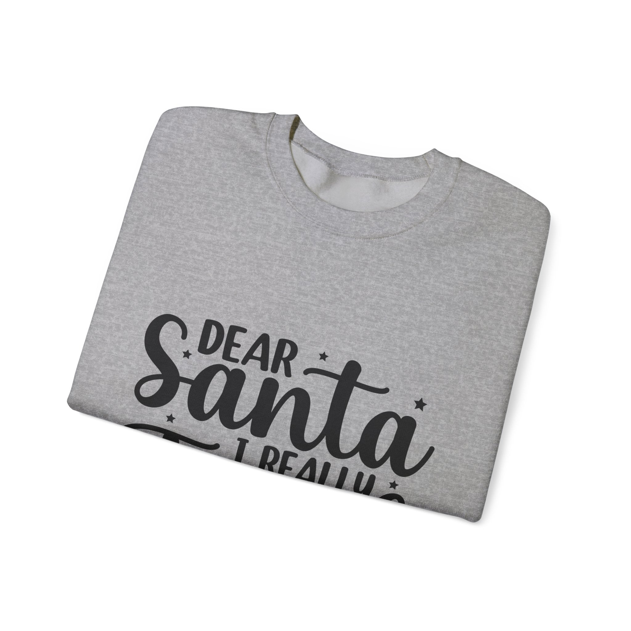 Dear Santa I REALLY Tried Xmas Sweatshirt