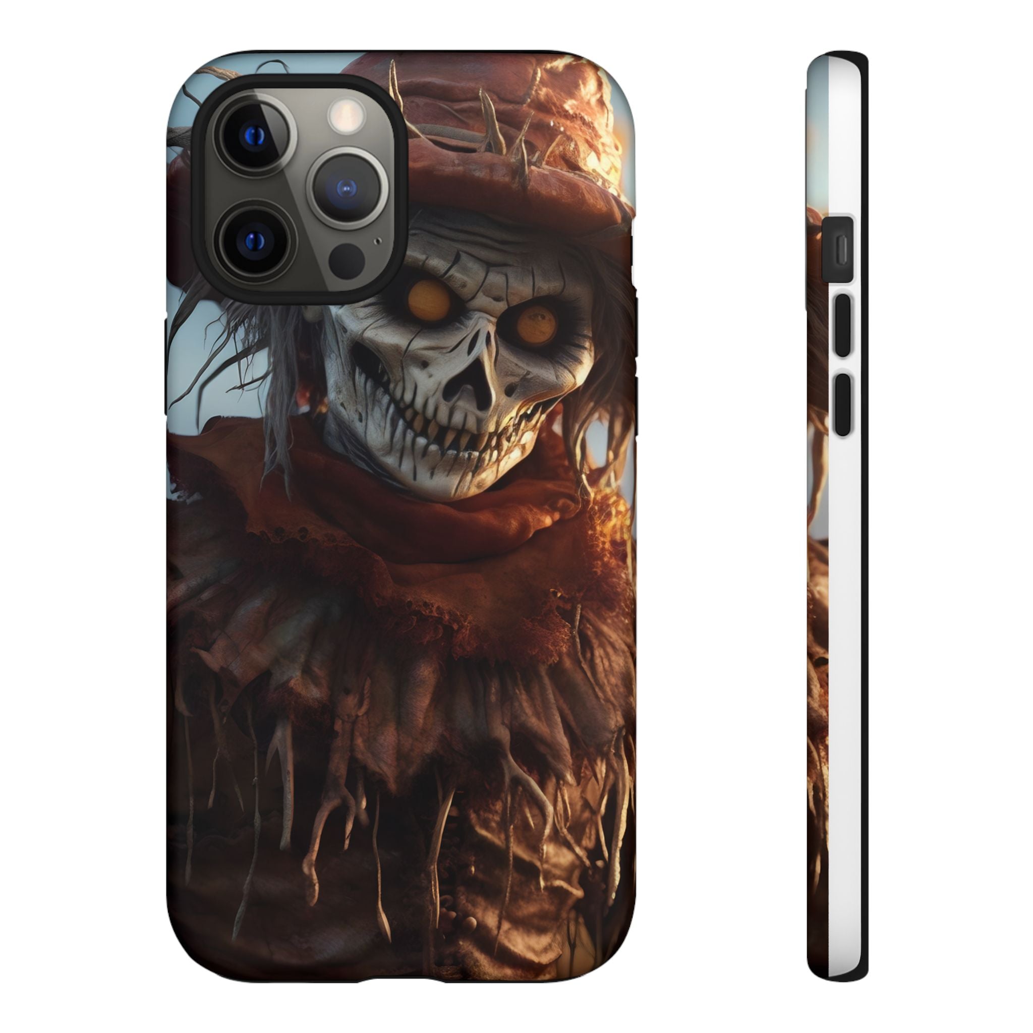 Creepy Scarecrow Hexagon iPhone Case