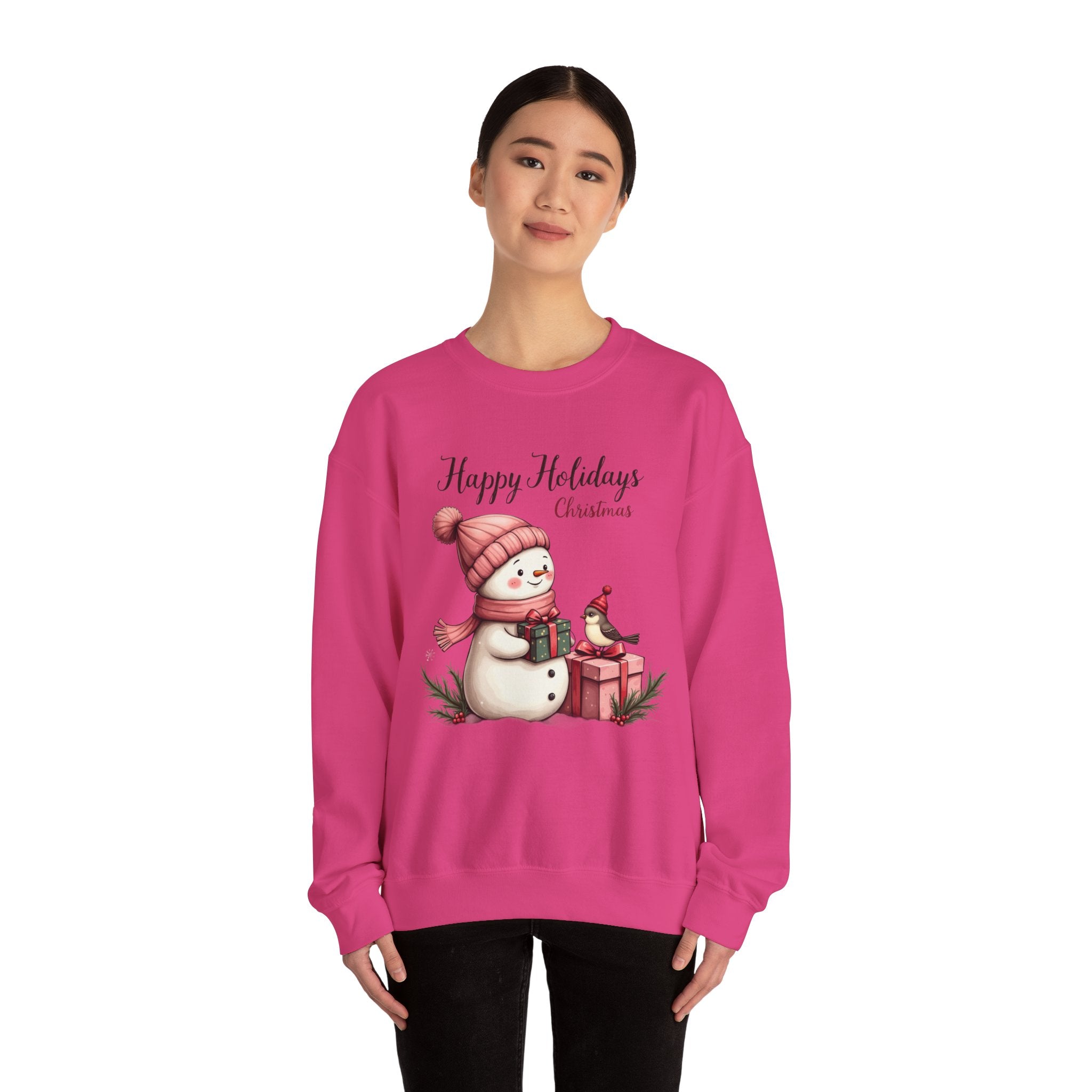 Cozy Snowman Christmas Sweatshirt