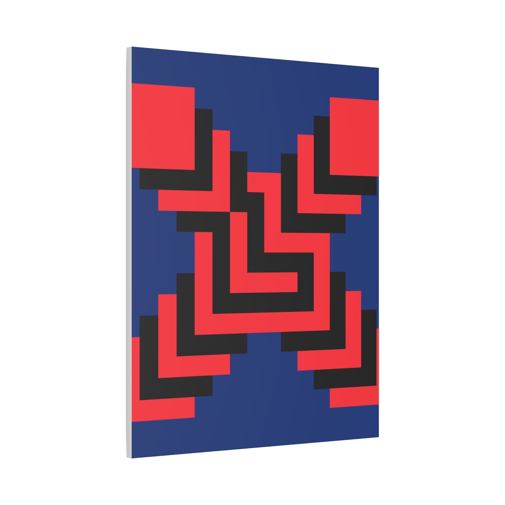 Geometric X Abstract Art Canvas Print