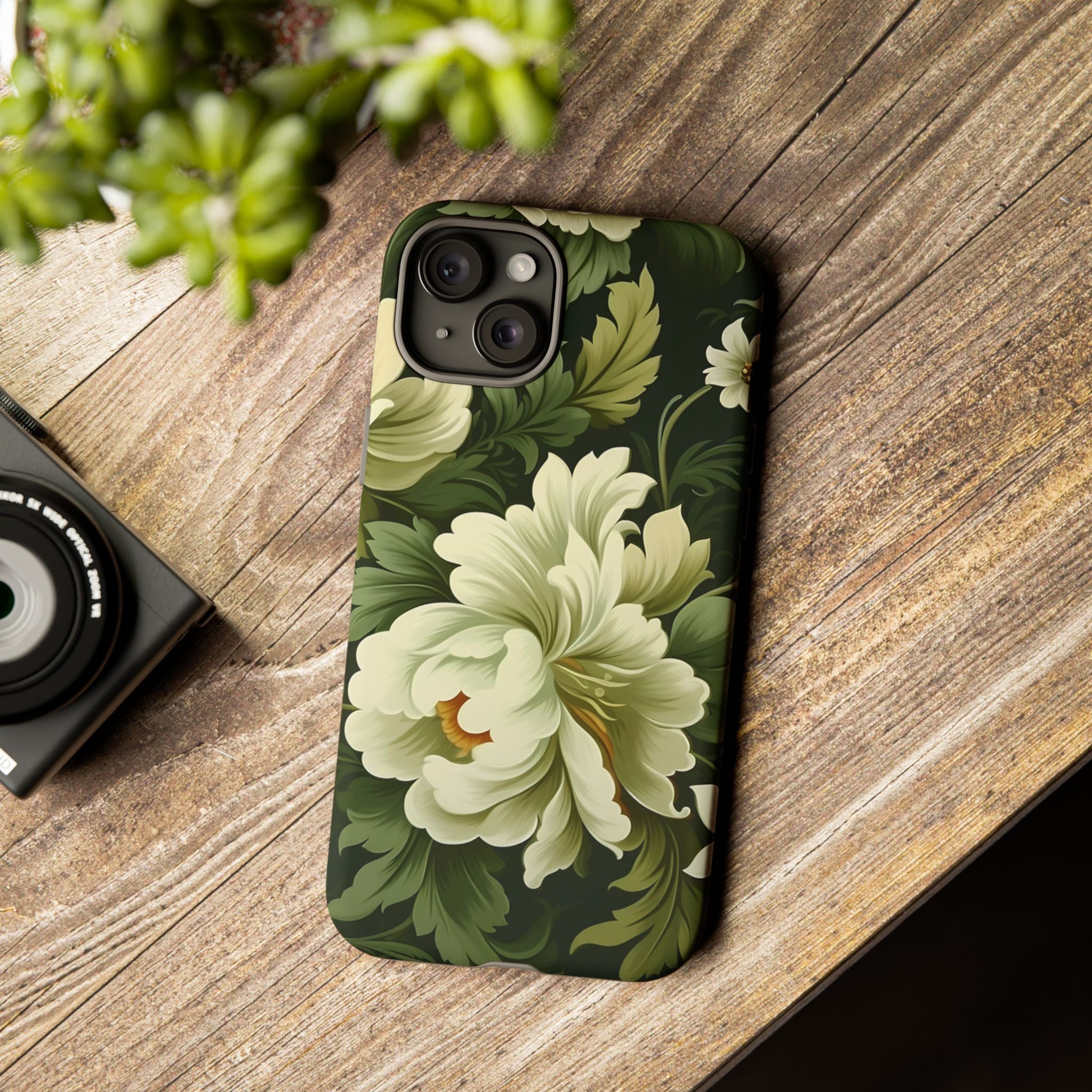 Opulent Floral Hexagon iPhone Case