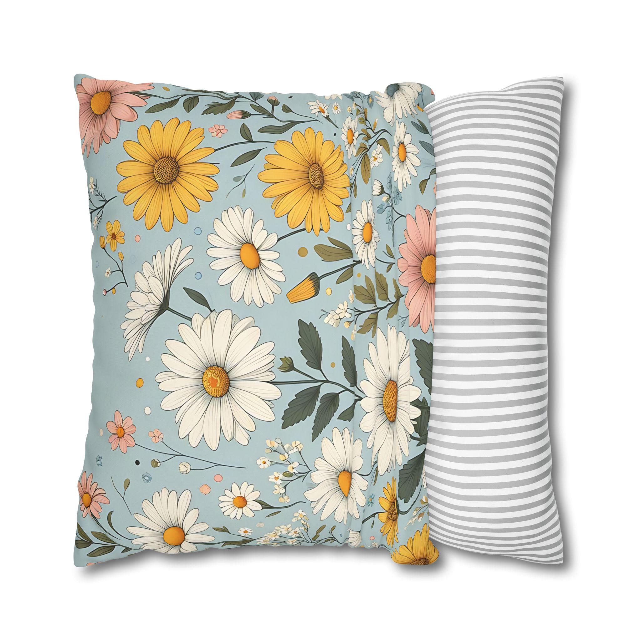 Floral Daisy Pillowcase - Vintage Bloom