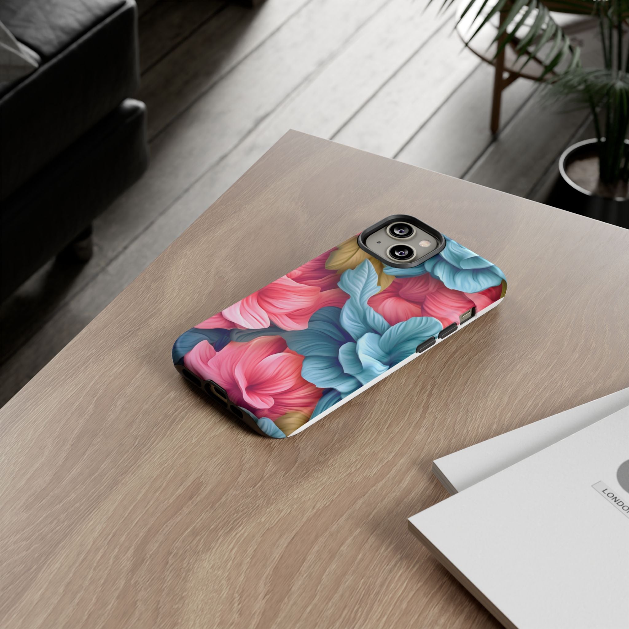 Floral Bloom Hexagon iPhone Case