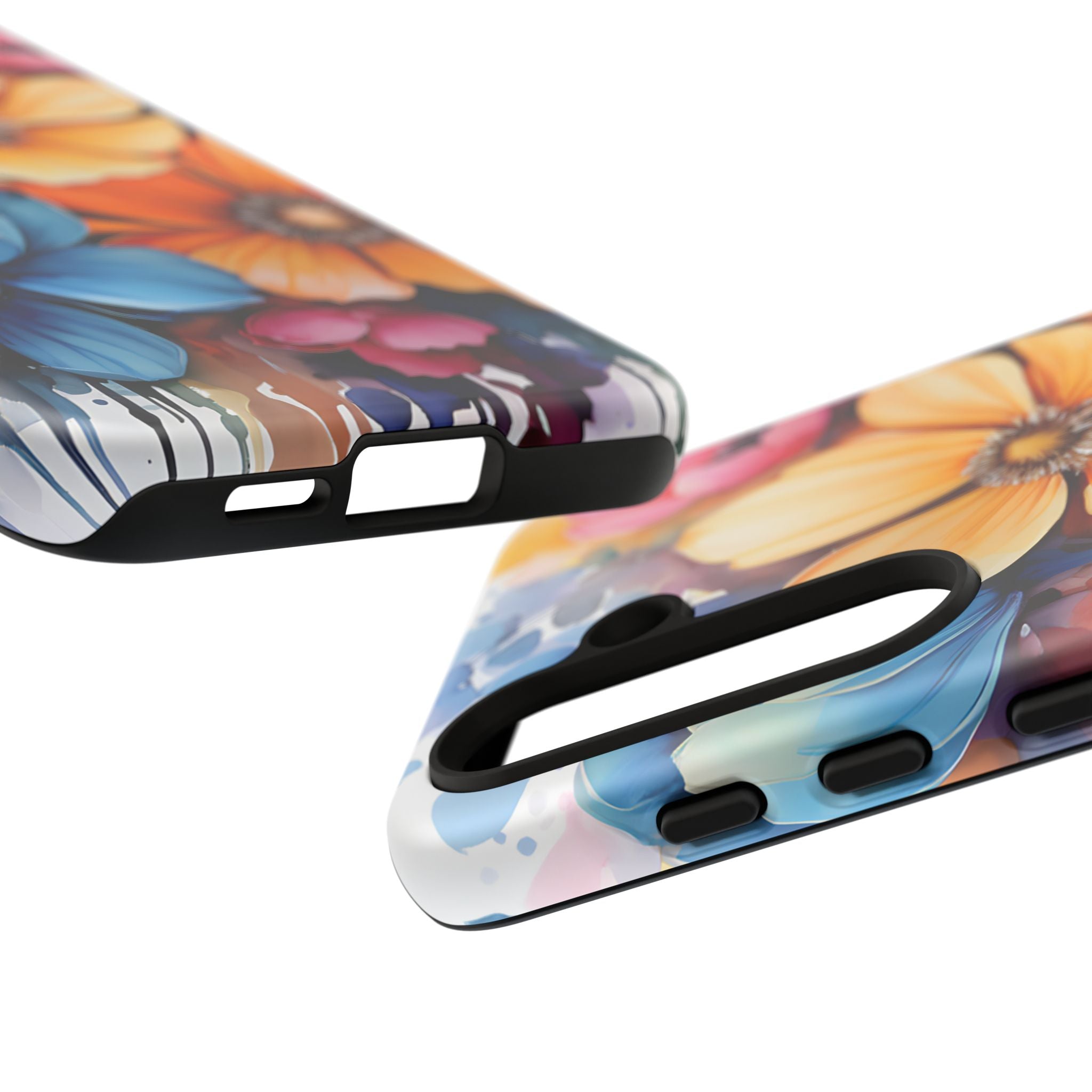 Vibrant Floral Watercolor Samsung Case