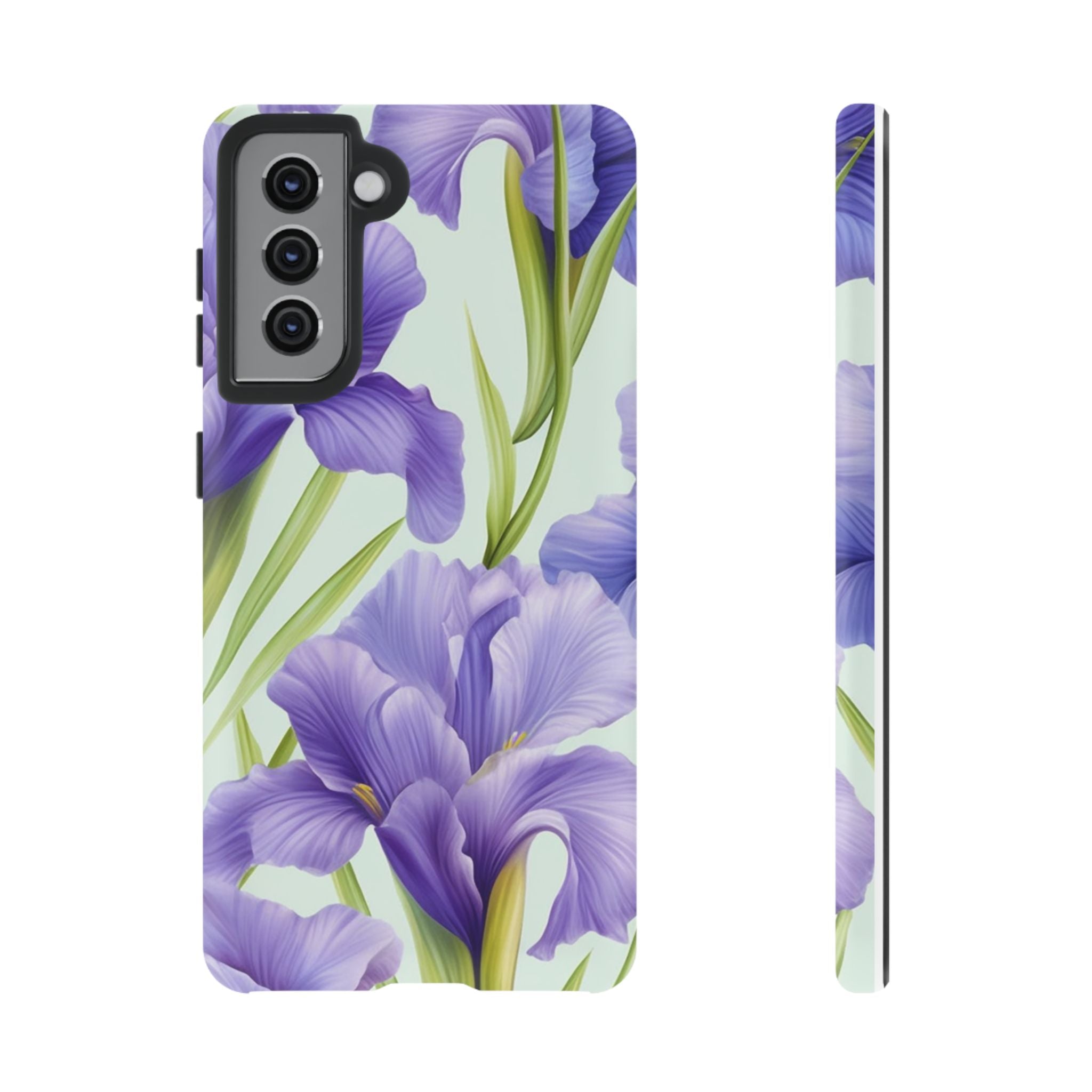 Elegant Purple Iris Samsung Phone Case