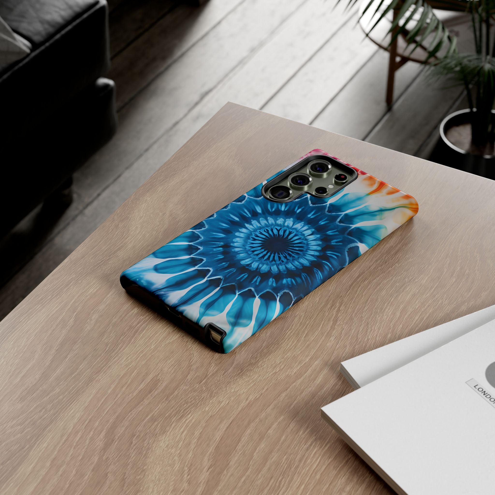 Cosmic Mandala Tie-Dye Samsung Case