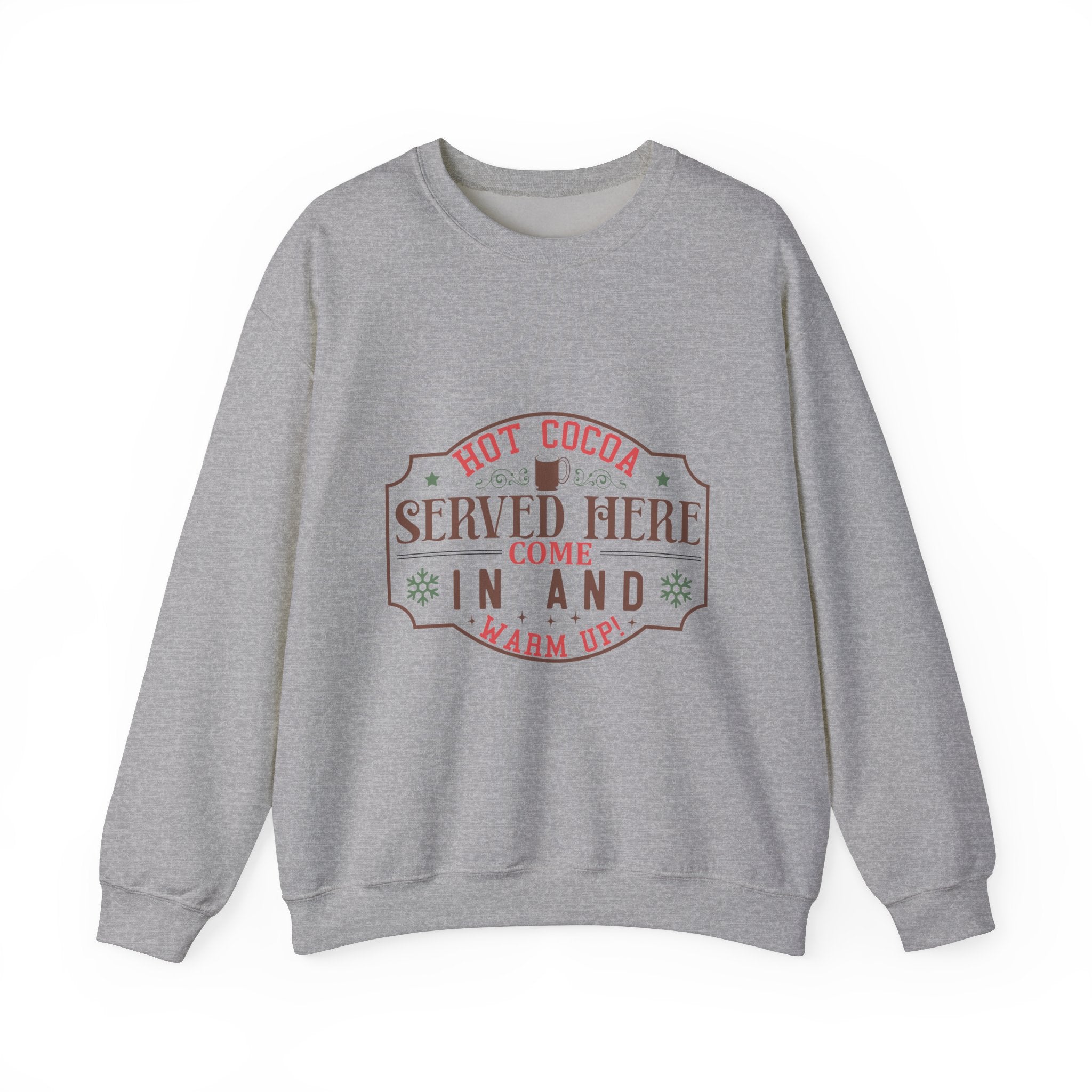 Hot Cocoa Served Here Christmas Sweatshirt