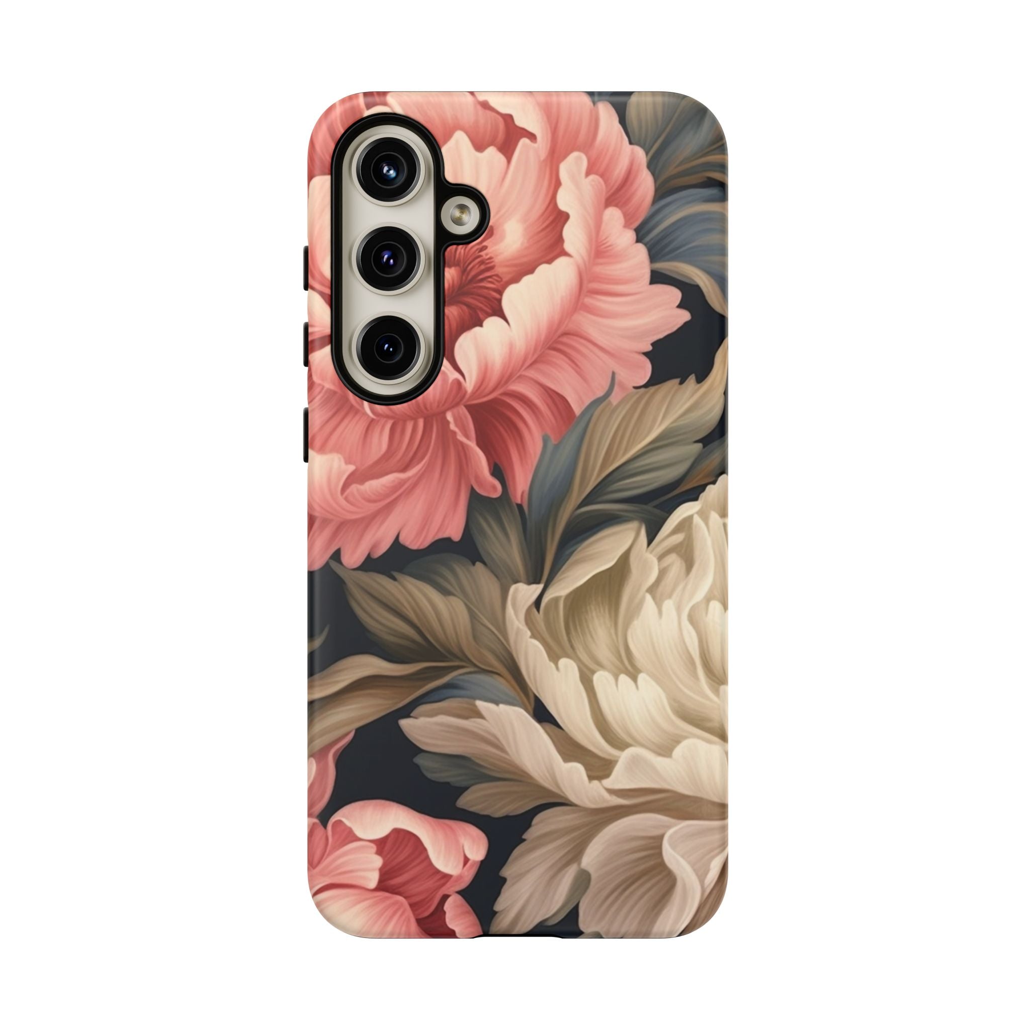 Blush Peony Floral Samsung Phone Case