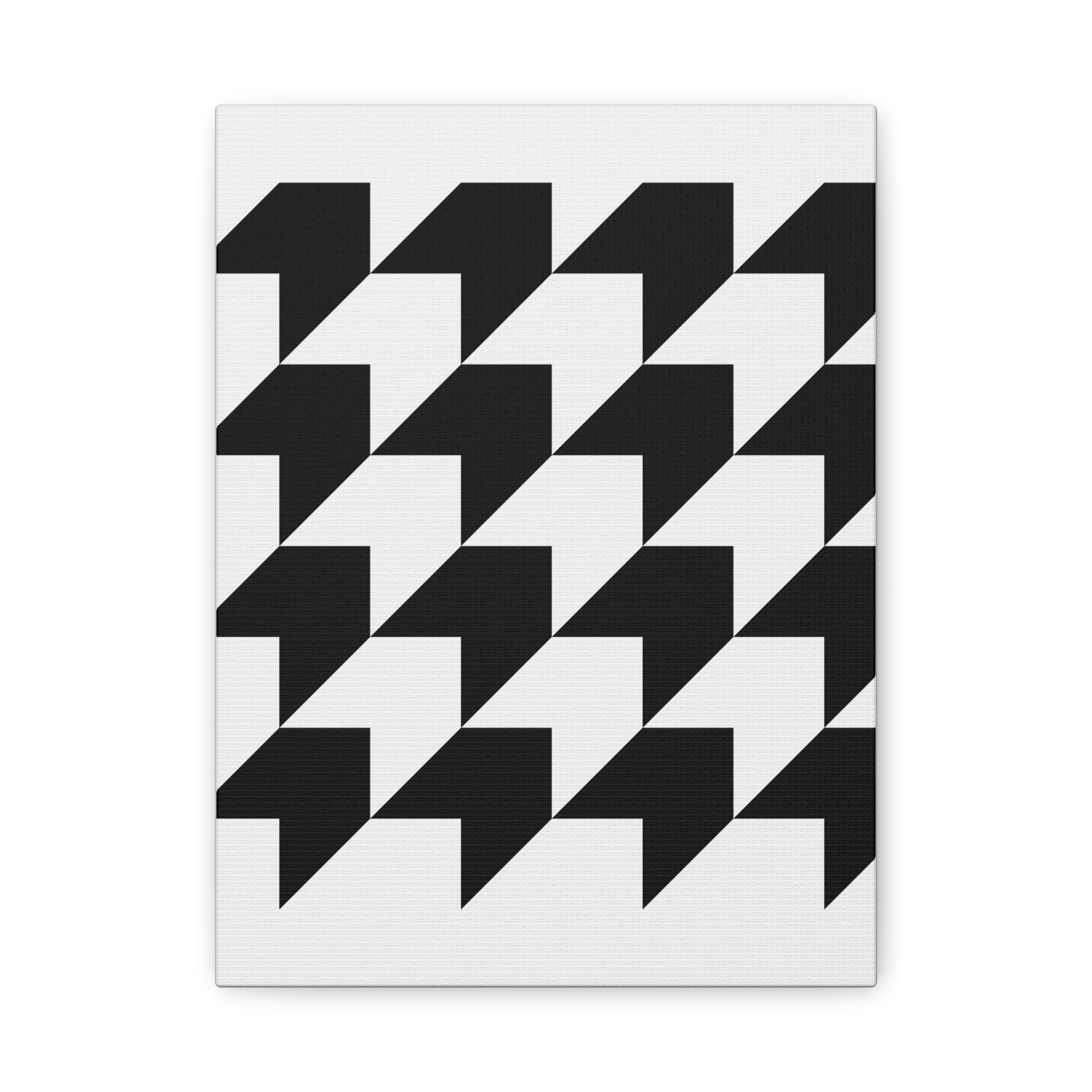 Geometric Arrow Canvas Art - Modern Minimalist