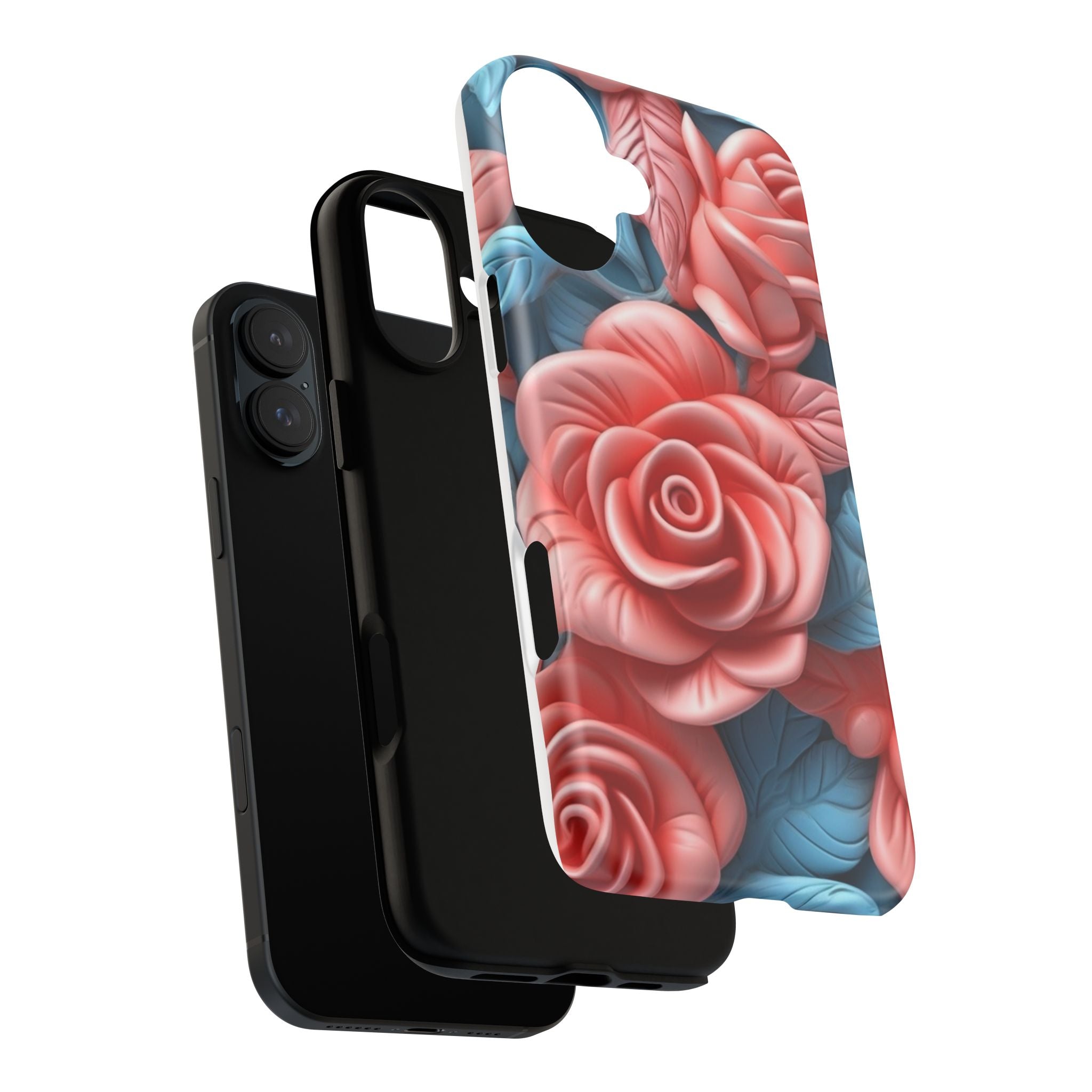 Stylized Floral iPhone Case - Hexagon Stone