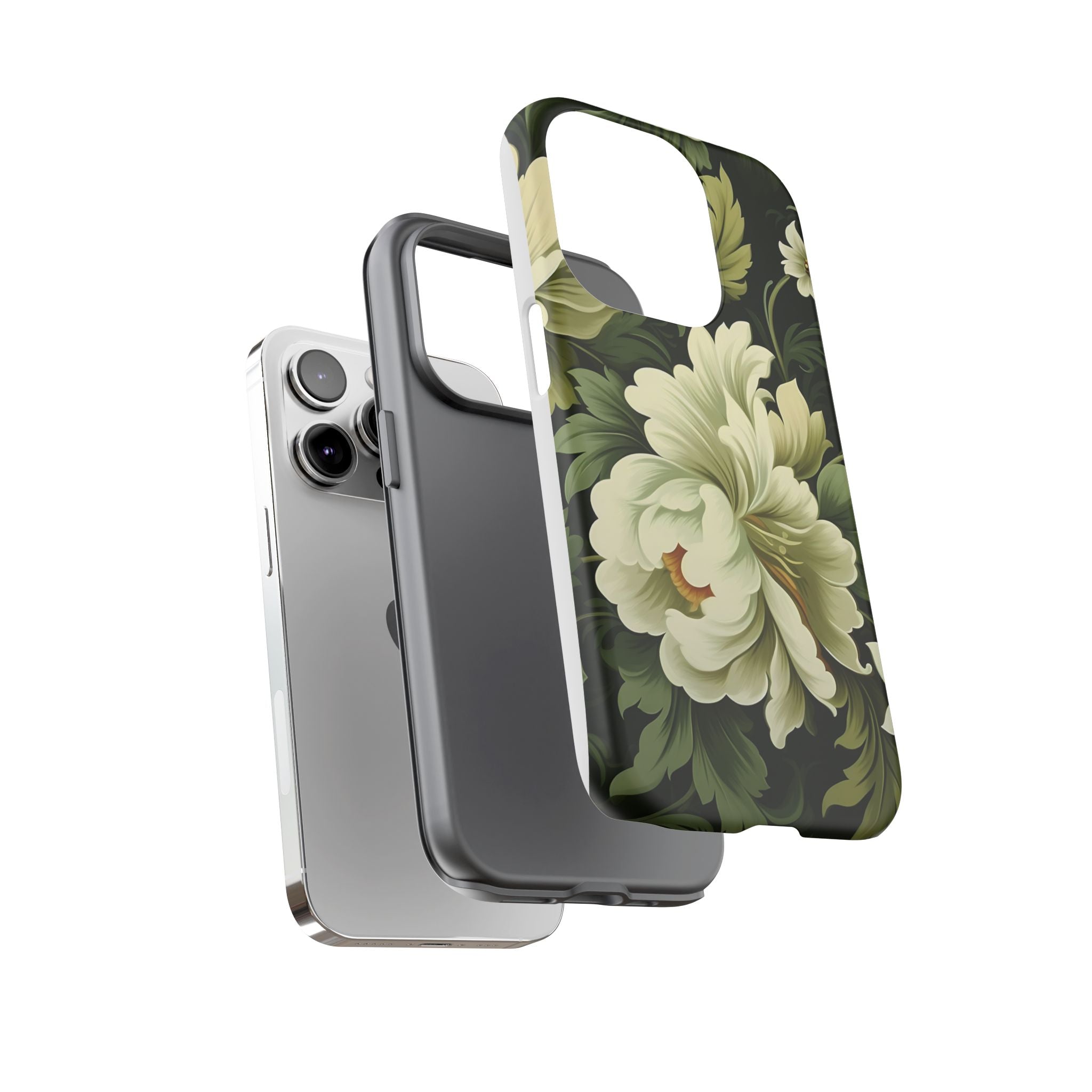 Opulent Floral Hexagon iPhone Case