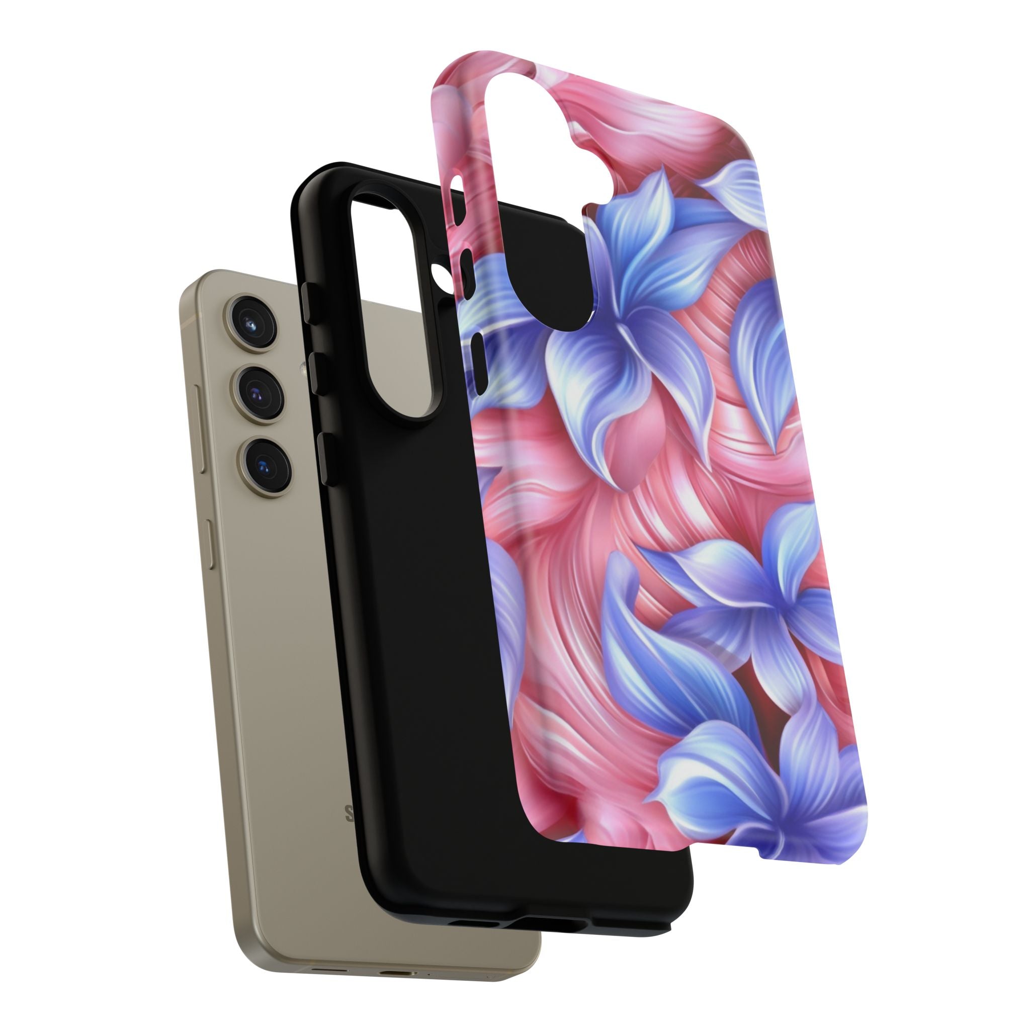 Dreamy Pink Floral Samsung Case