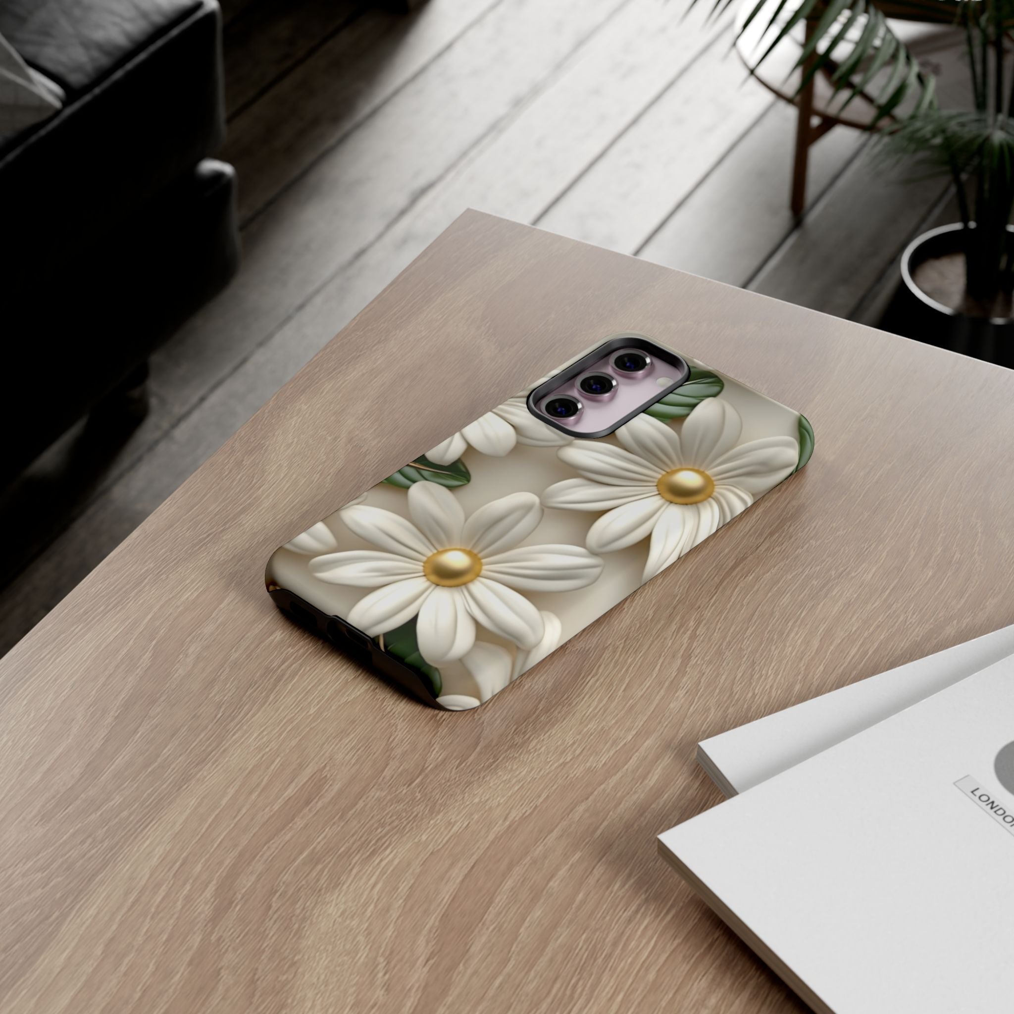 Elegant Daisy Samsung Phone Case