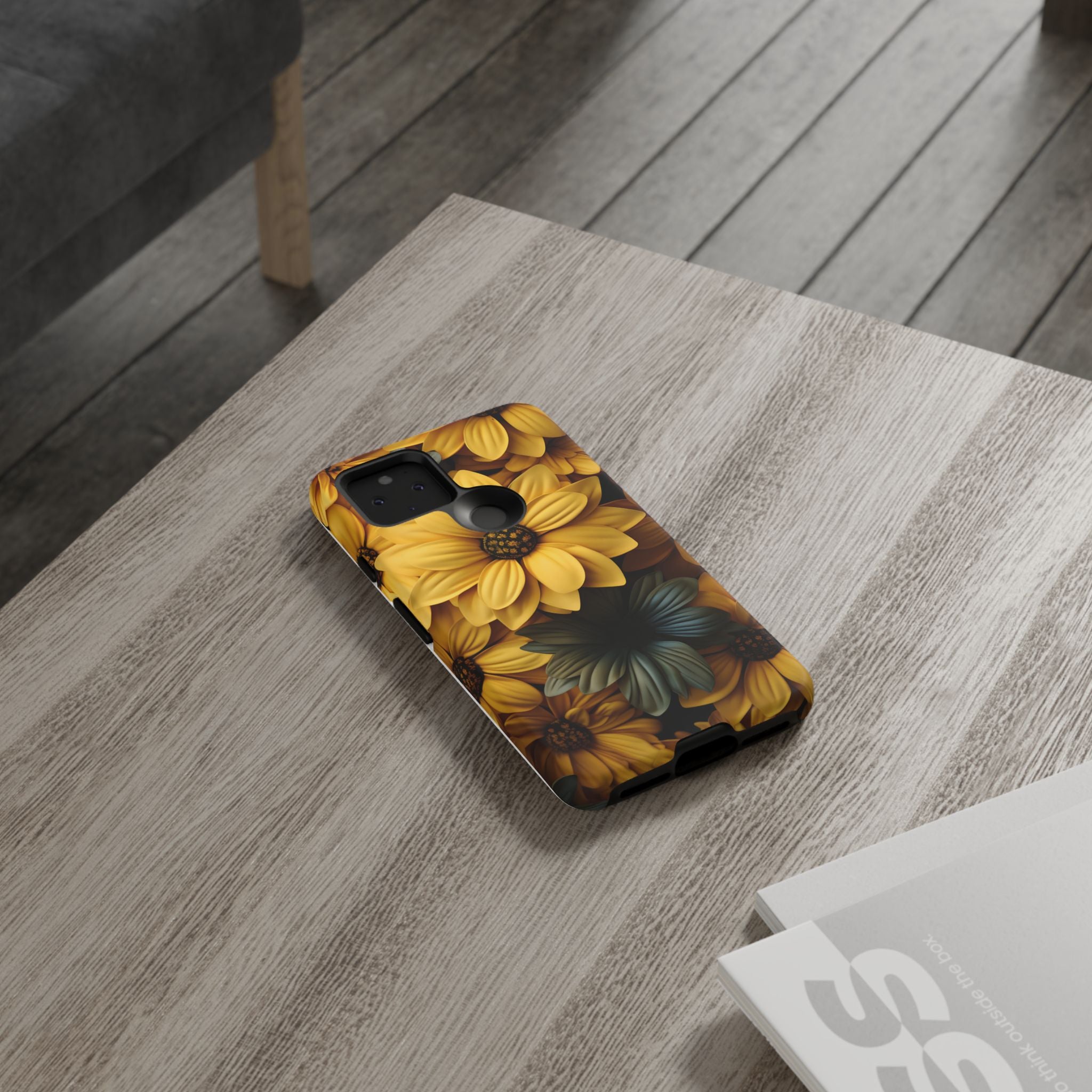 Golden Bloom Google Pixel Case (All Models) - Luxury Phone Cover