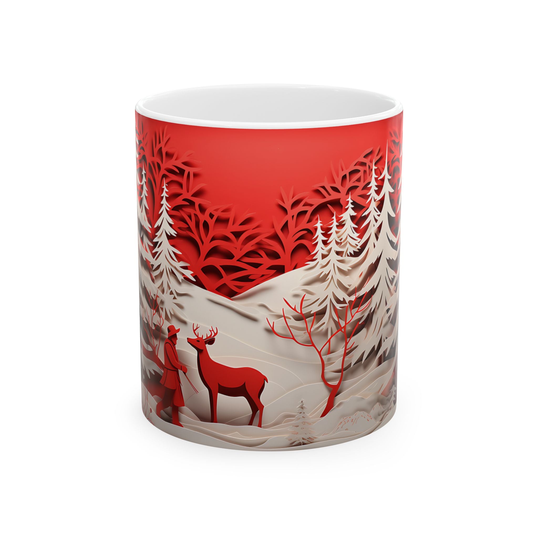 Winter Wonderland Papercut Mug