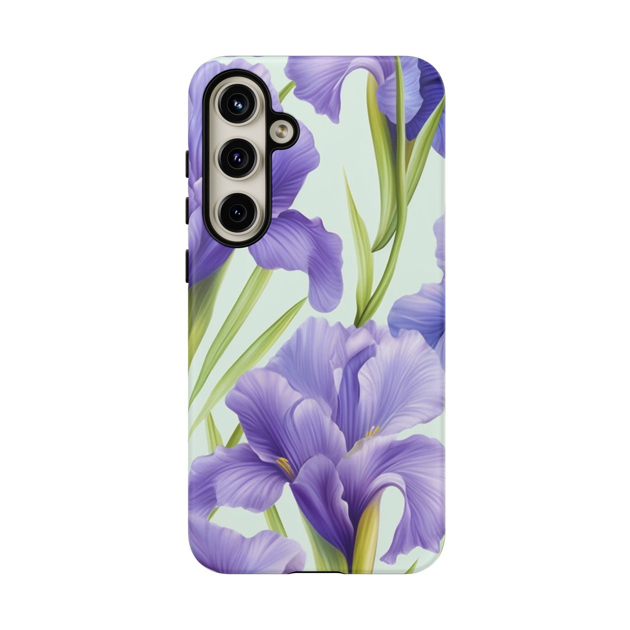 Elegant Purple Iris Samsung Phone Case