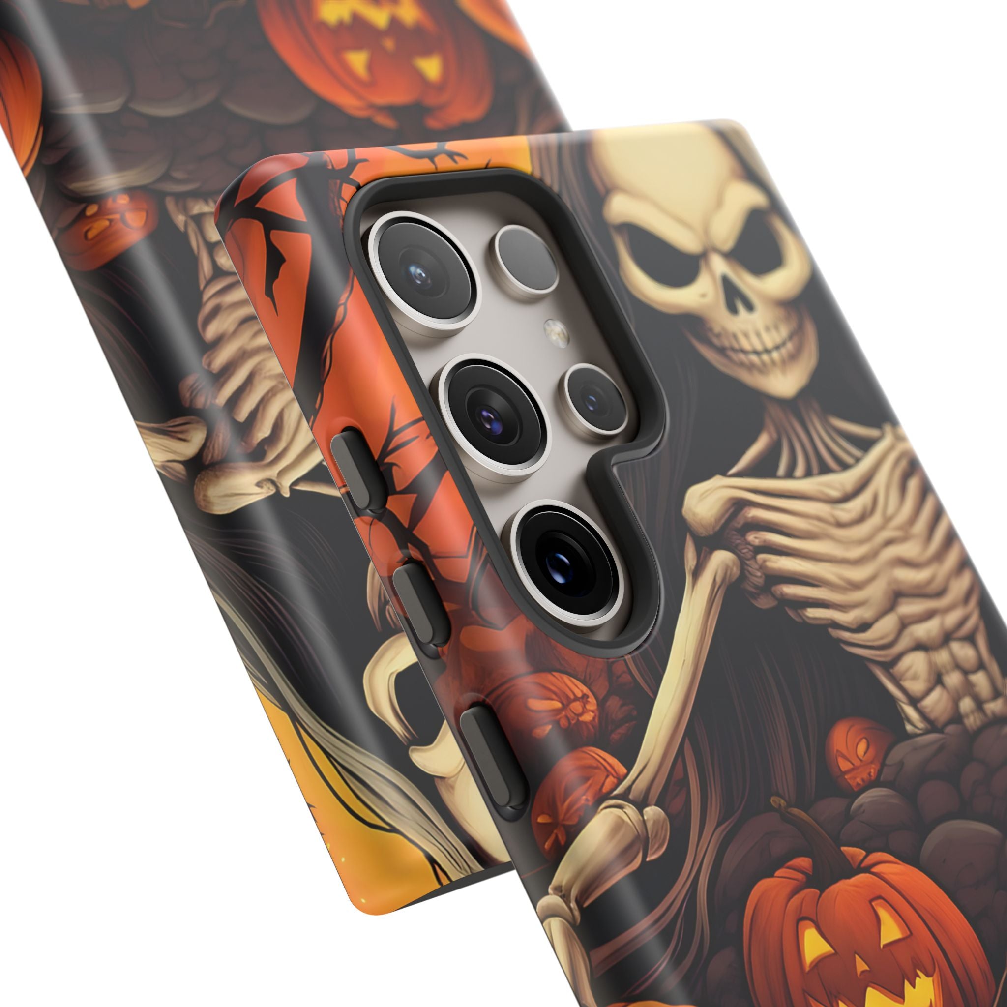 Spooky Skeleton Halloween Samsung Case