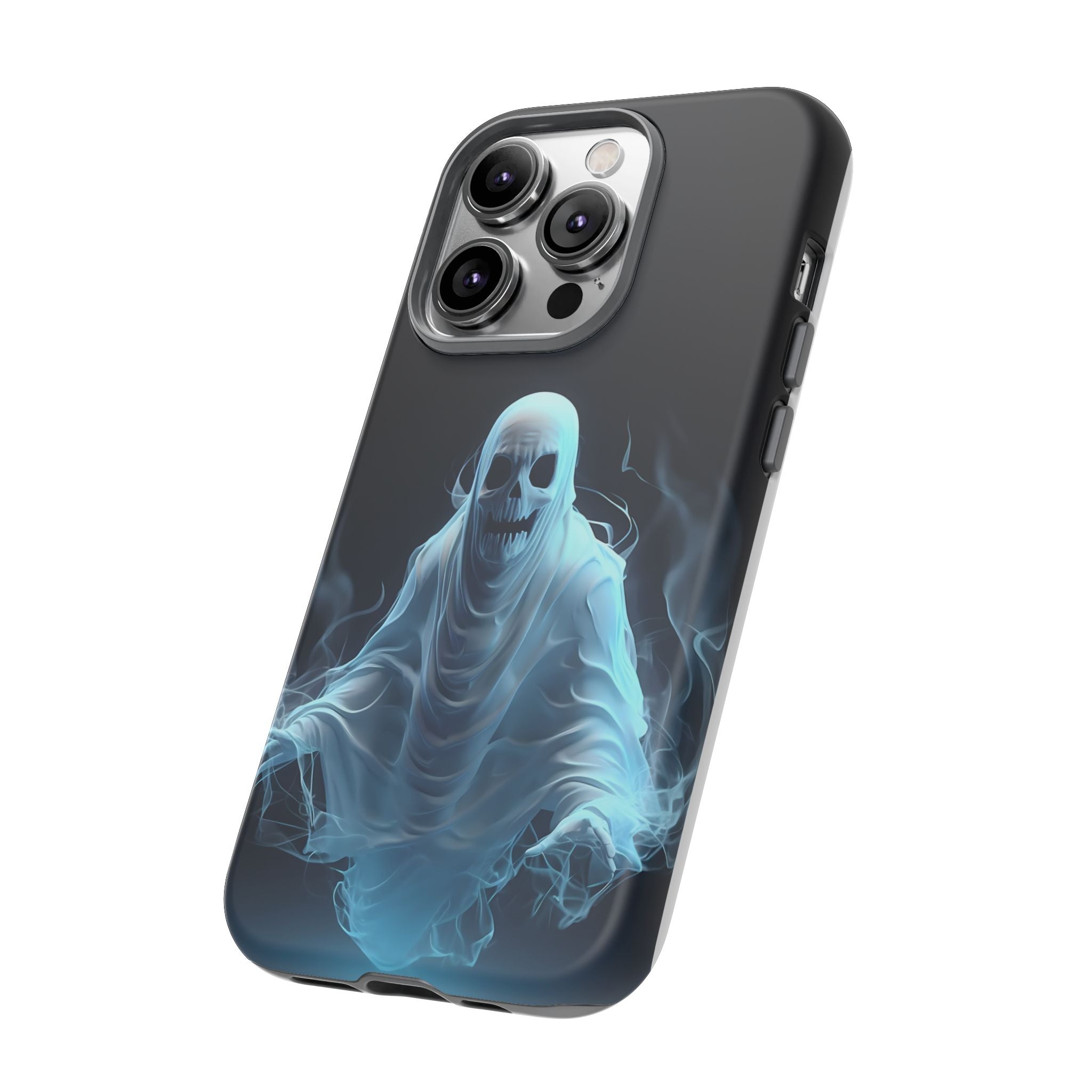 Ethereal Ghost Hexagon iPhone Case