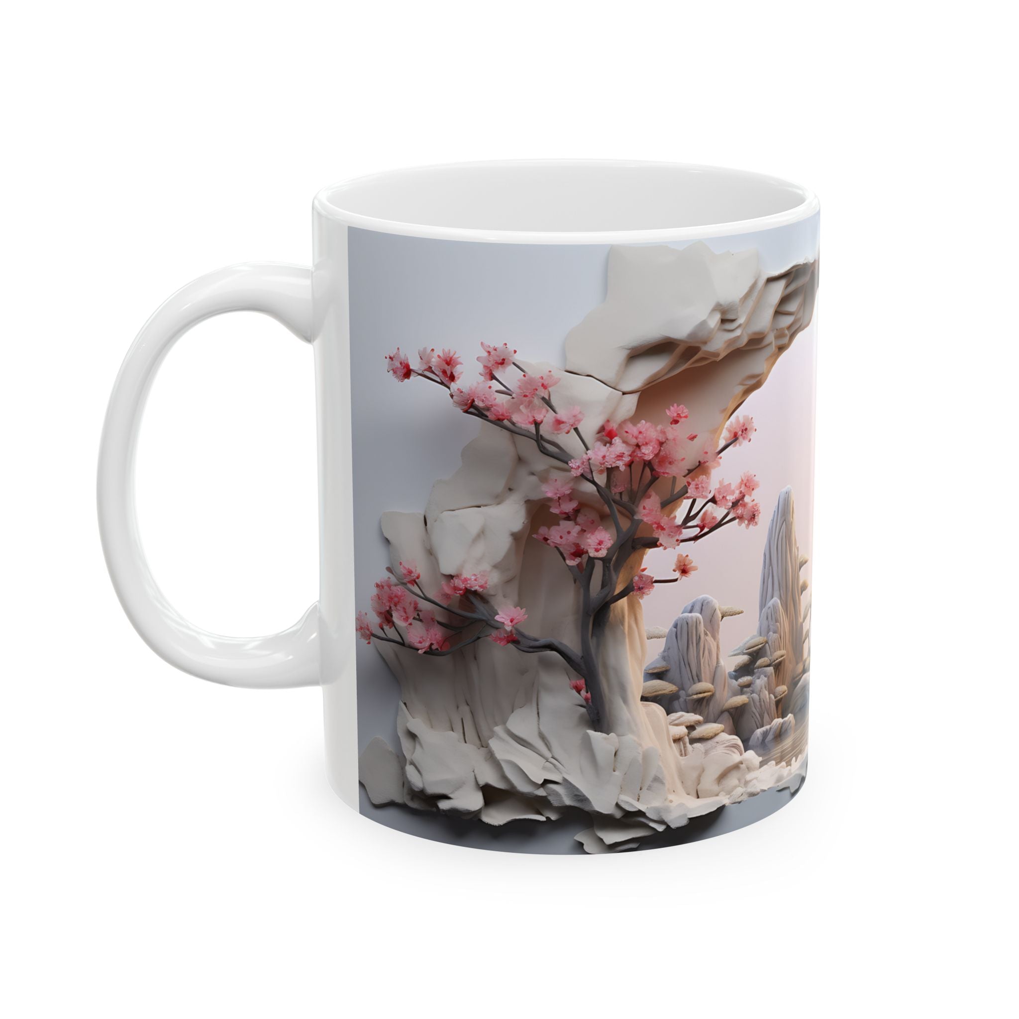 Zen Garden Mug: Serene Landscape