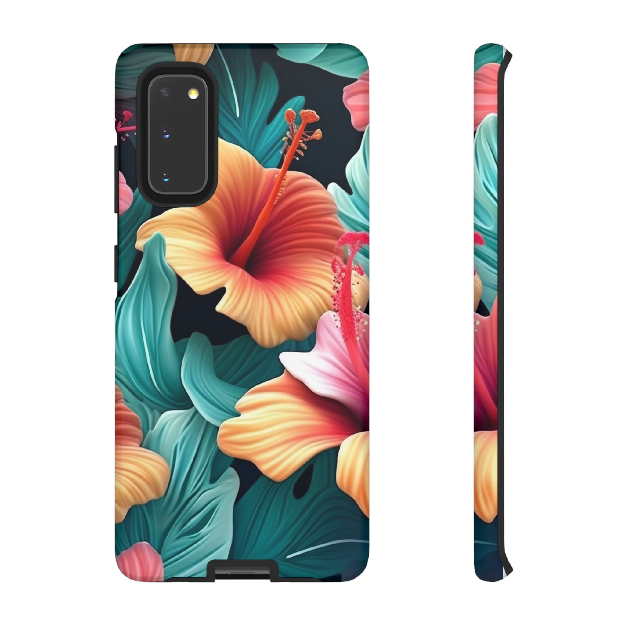 Vibrant Hibiscus Samsung Phone Case