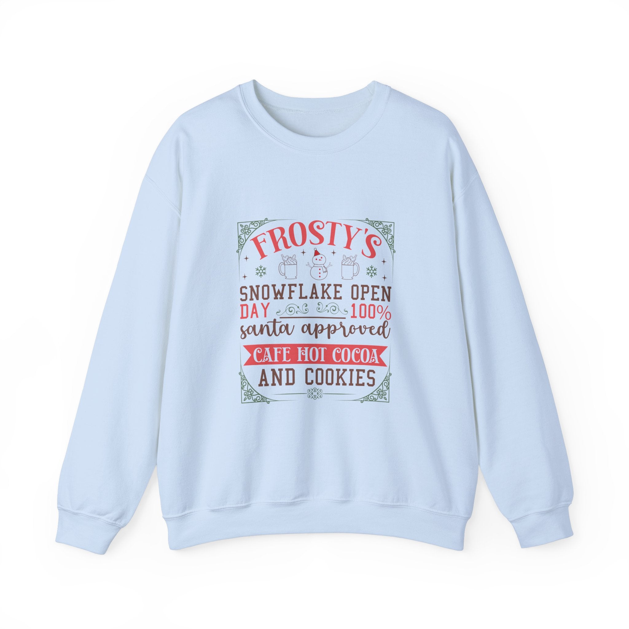 Frosty's Snowflake Open Day Sweatshirt