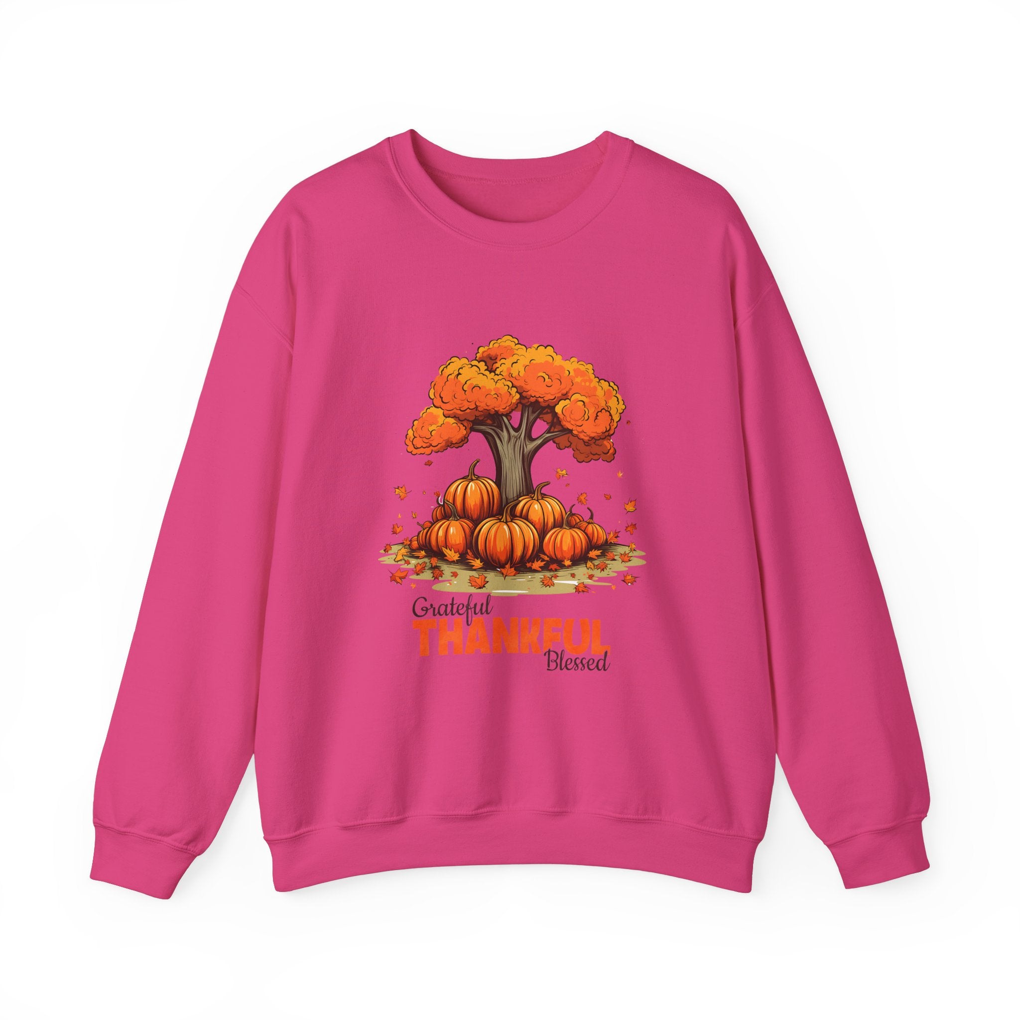 Grateful Thankful Blessed Fall Sweatshirt