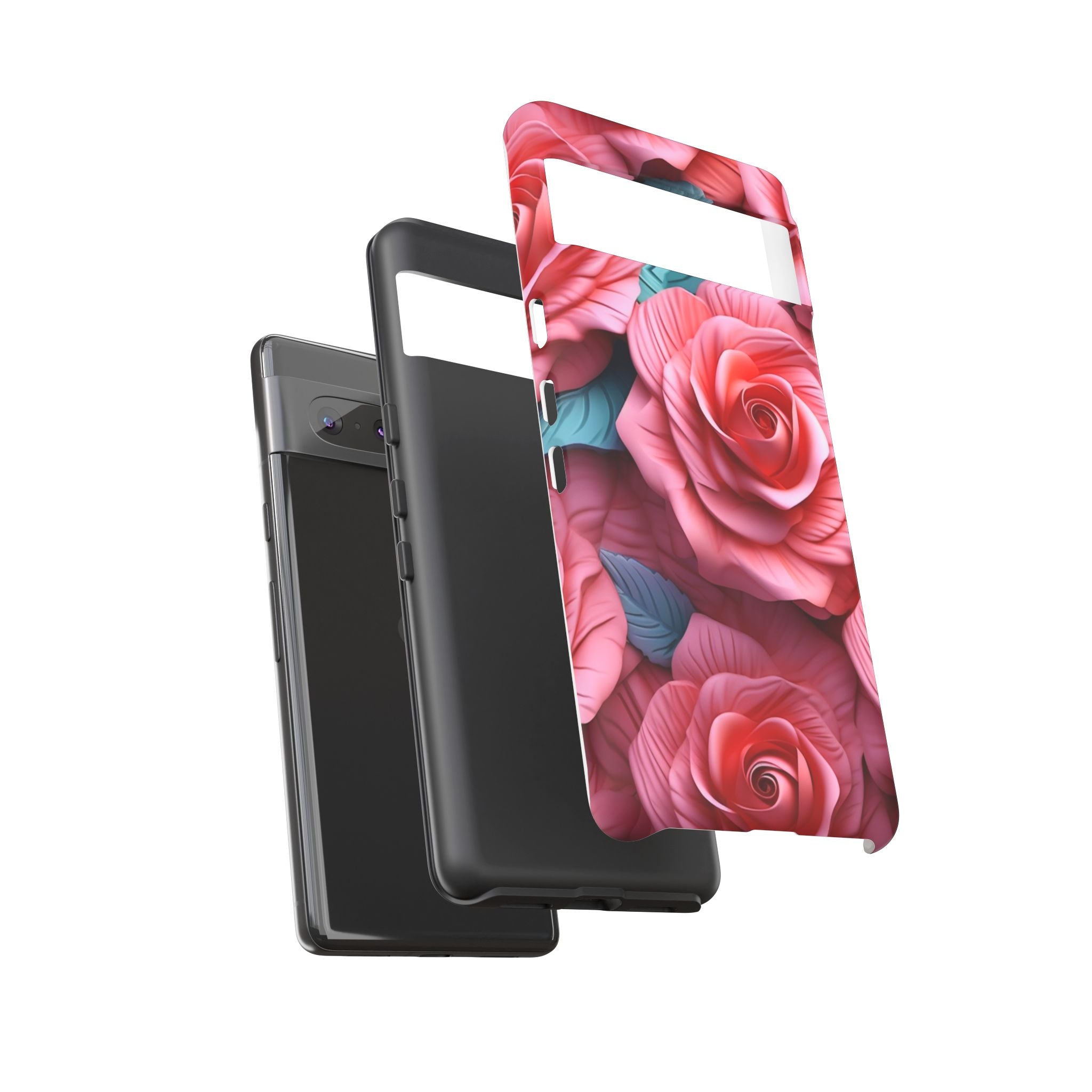 Dreamy Rose Google Google Pixel Case (All Models) - Elegant Phone Cover