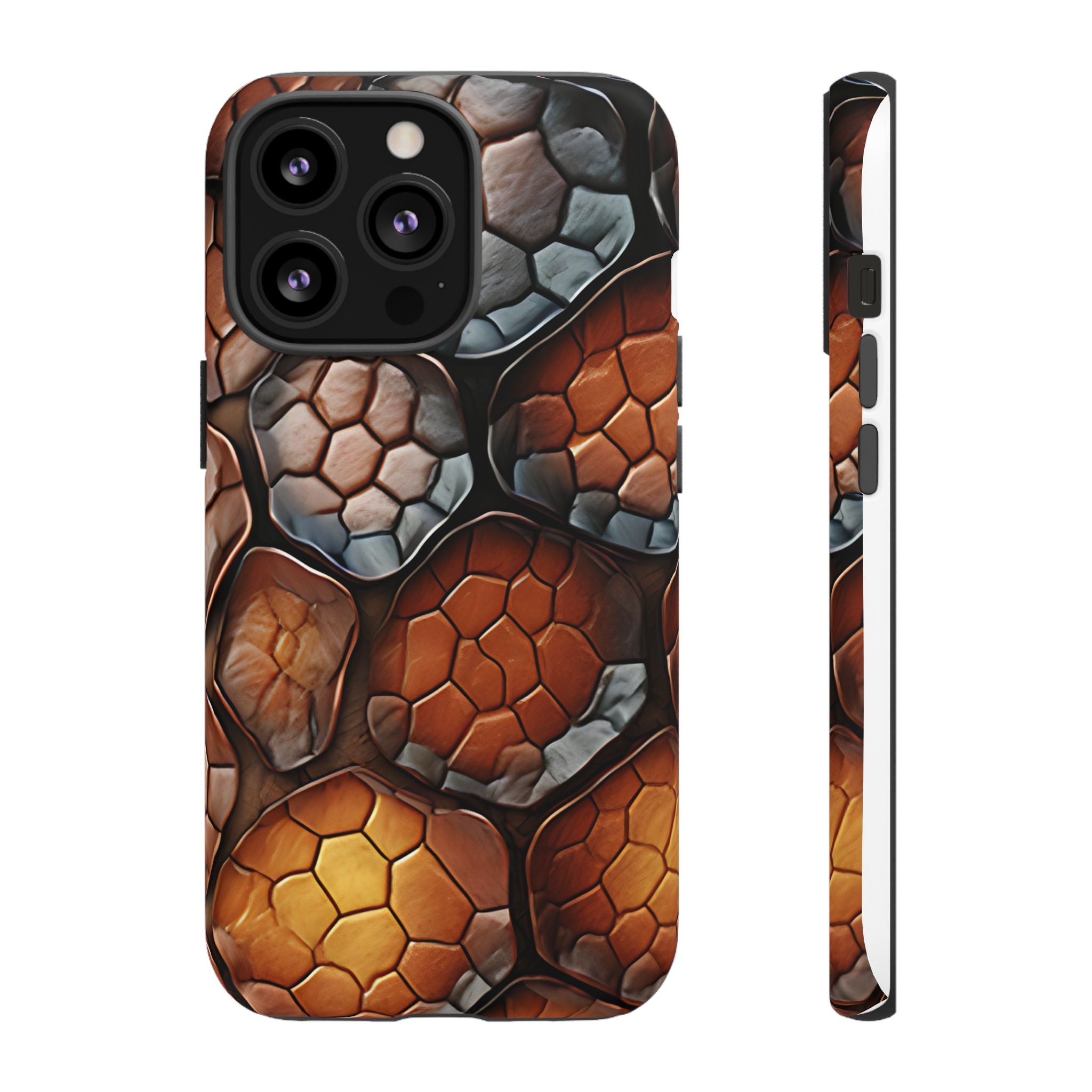 Reptilian Scales iPhone Case - 3D Texture