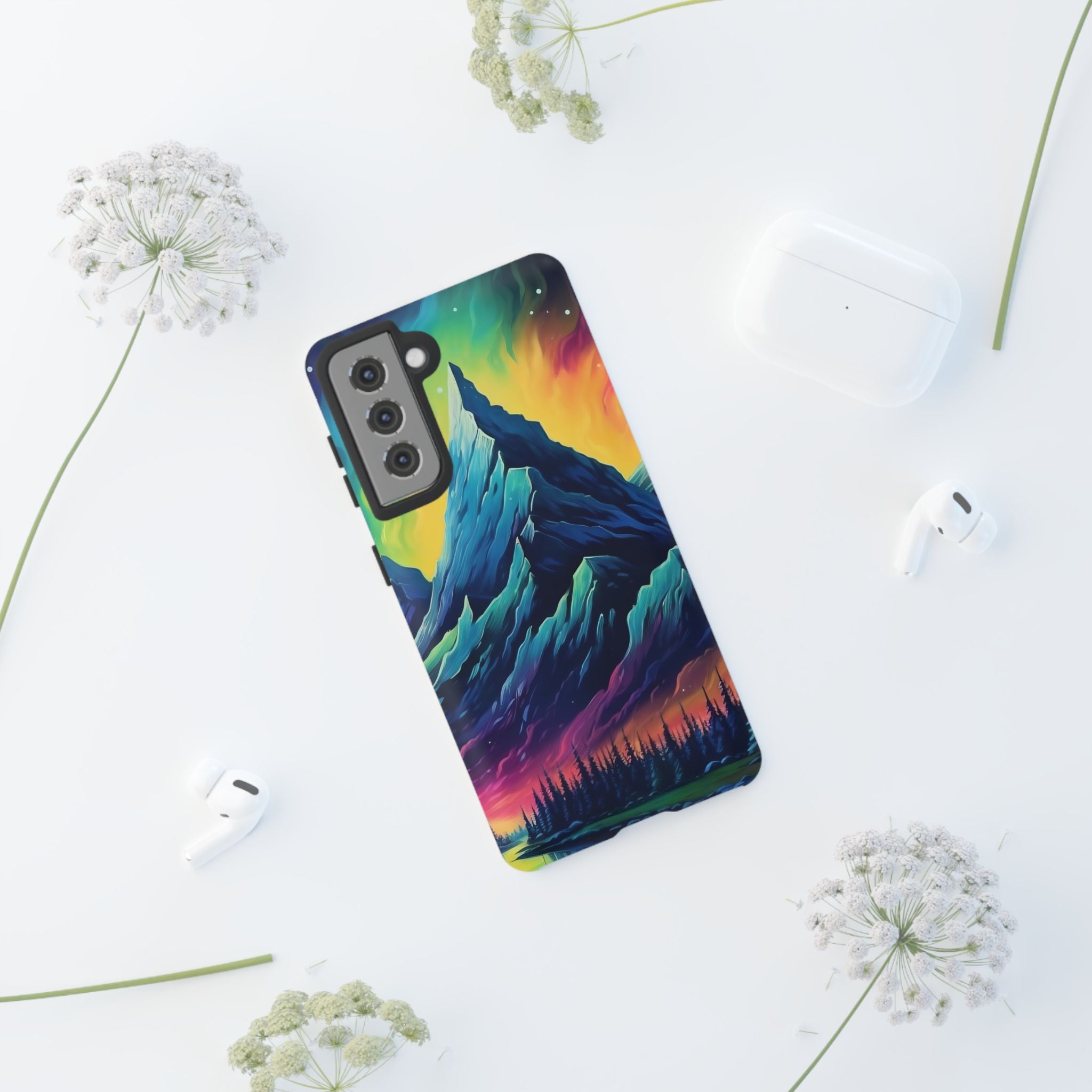 Aurora Mountain Samsung Case