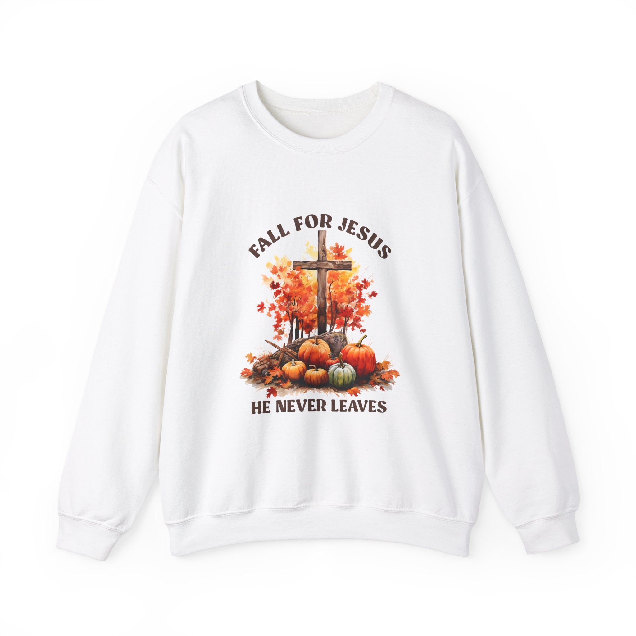 Fall For Jesus Thanksgiving Sweatshirt