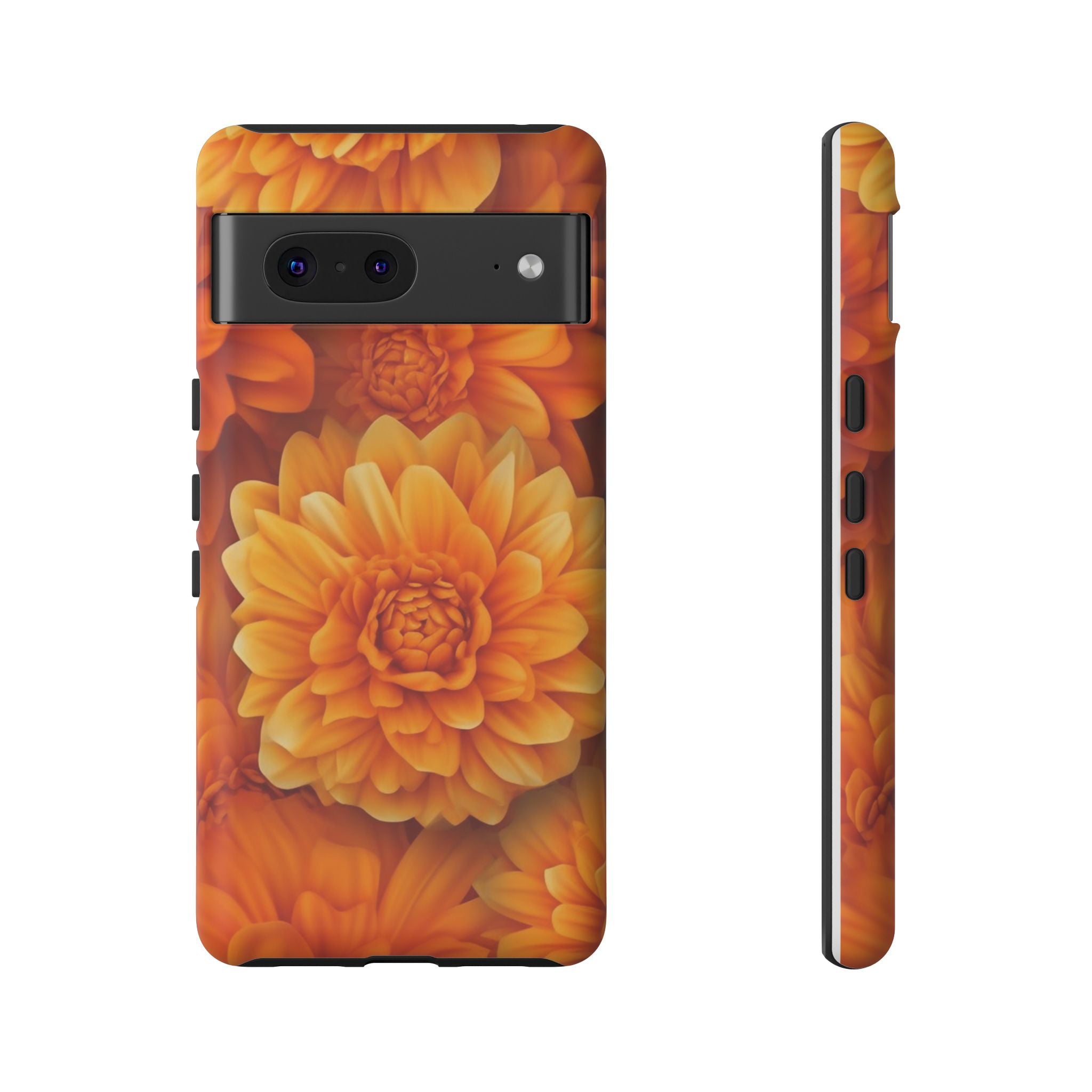 Vibrant Orange Dahlia Google Google Pixel Case (All Models)