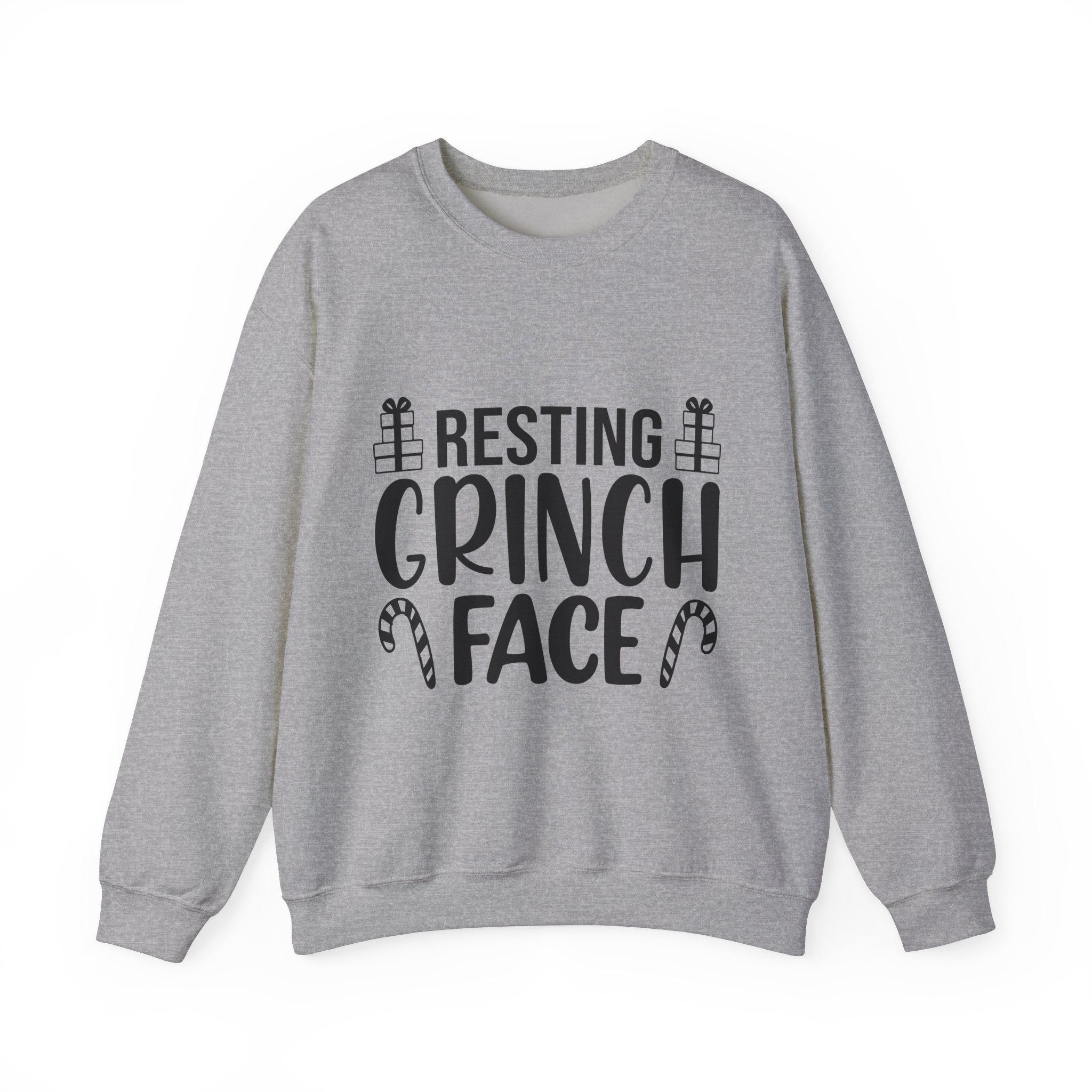 Resting Grinch Face Christmas Sweatshirt