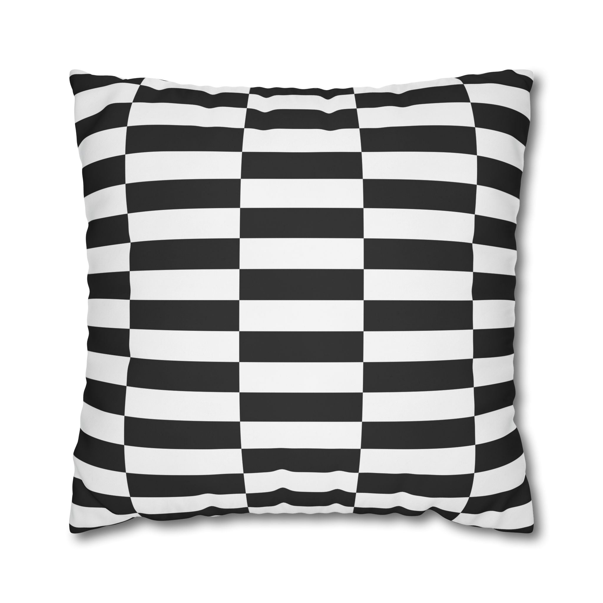 Monochrome Stripe Pillowcase - Modern Design