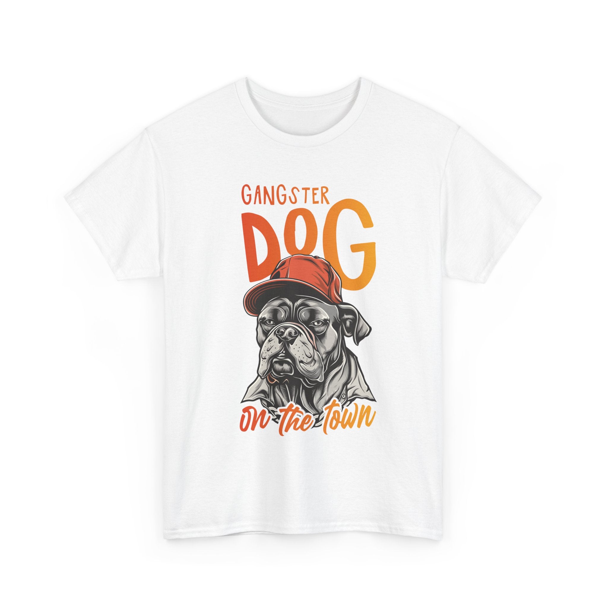 Gangster Dog T-Shirt - Cool Dog Design